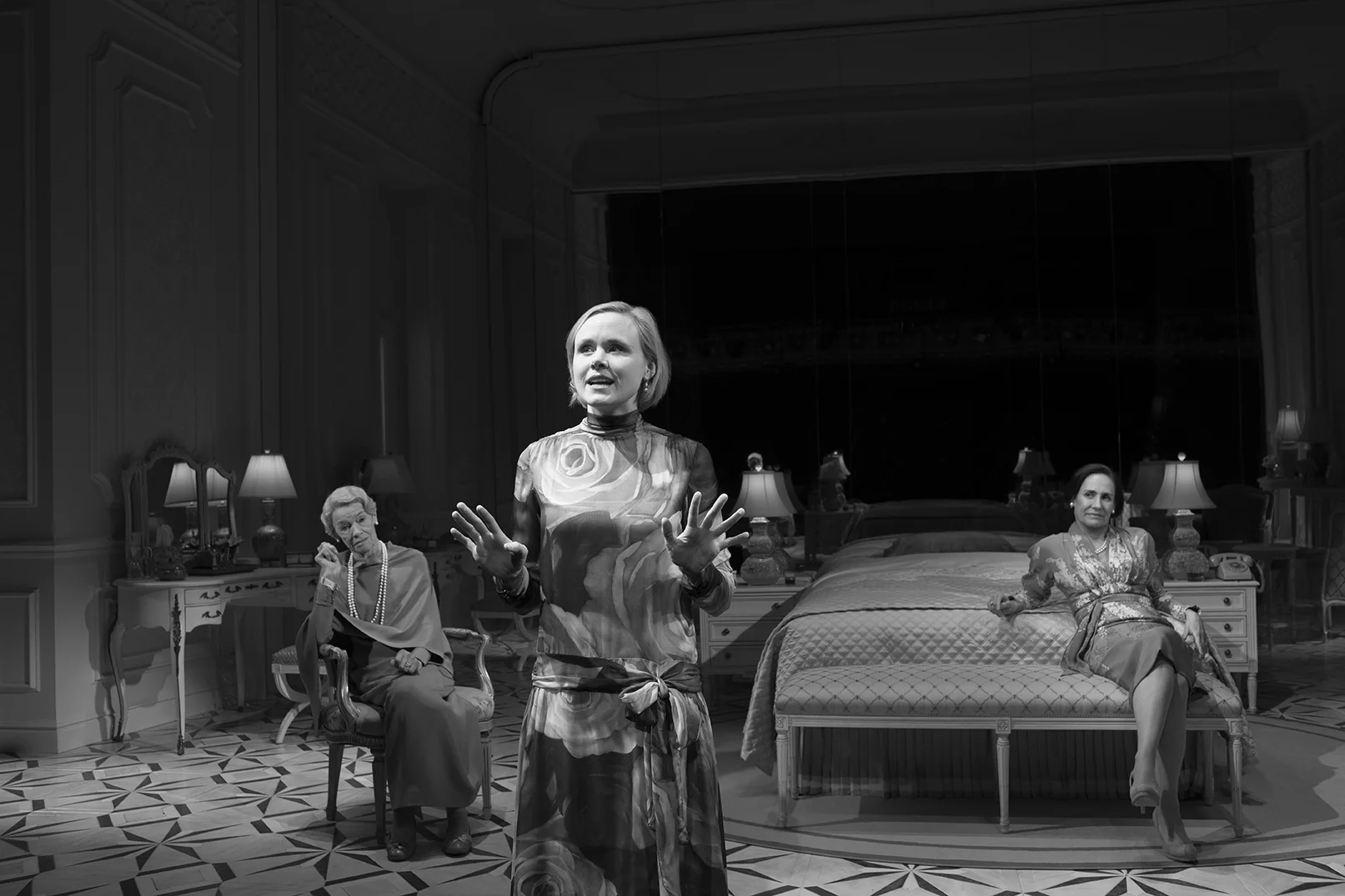 Three Tall Women, Glenda Jackson, Alison Pill, Laurie Metcalf, 2018