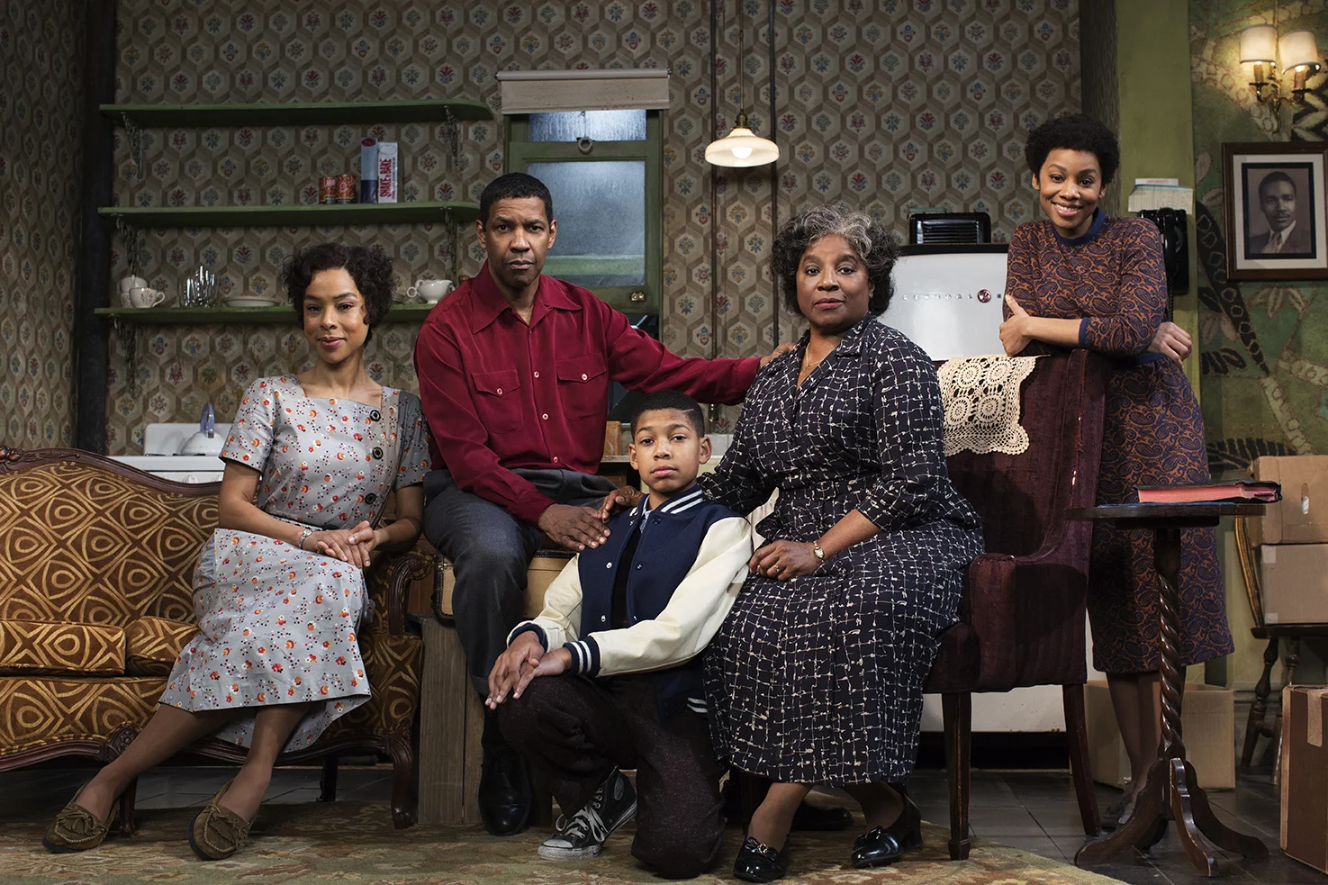 A Raisin in the Sun, Denzel Washington &amp; Cast, 2014
