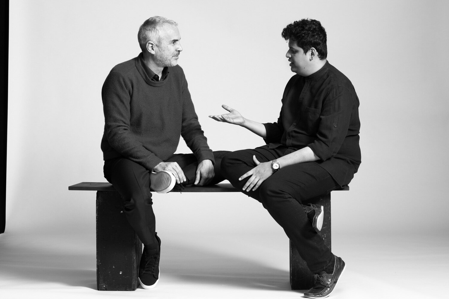 Alfonso Cuarón and Chaitanya Tamhane, Rolex Mentor & Protégé Arts Initiative, Berlin, Germany