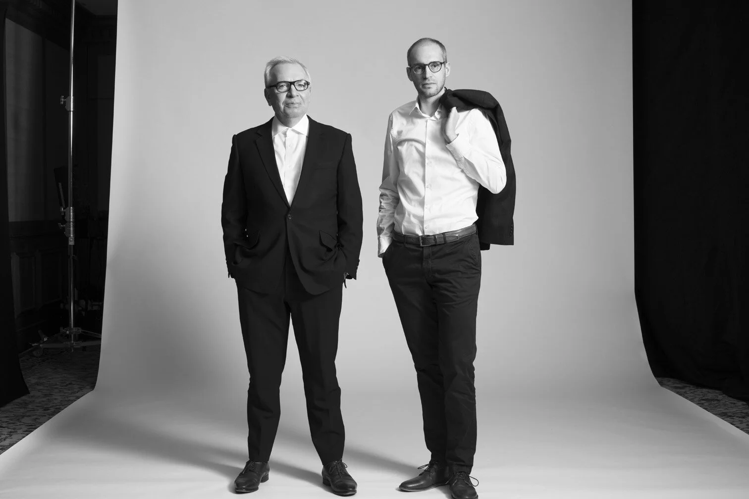 David Chipperfield and Simon Kretz, Rolex Mentor & Protégé Arts Initiative, Berlin, Germany
