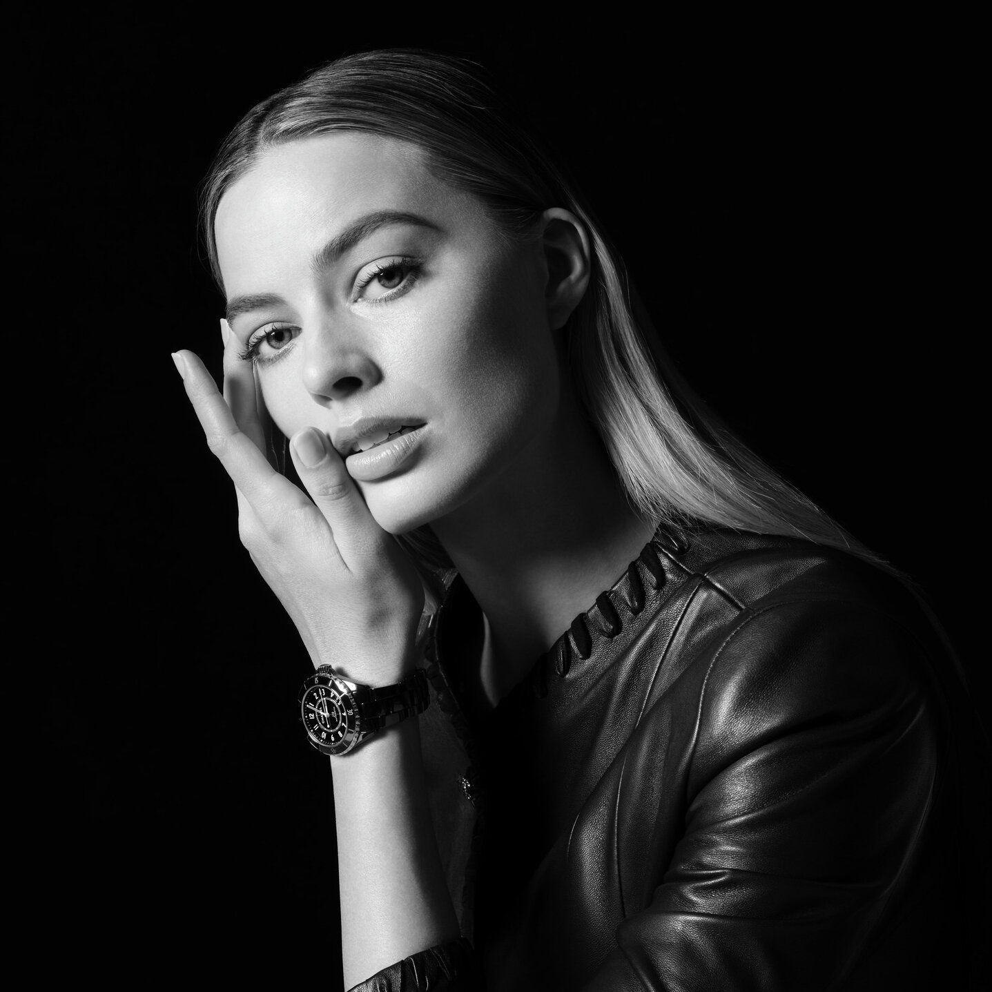 Margot Robbie, for CHANEL J12