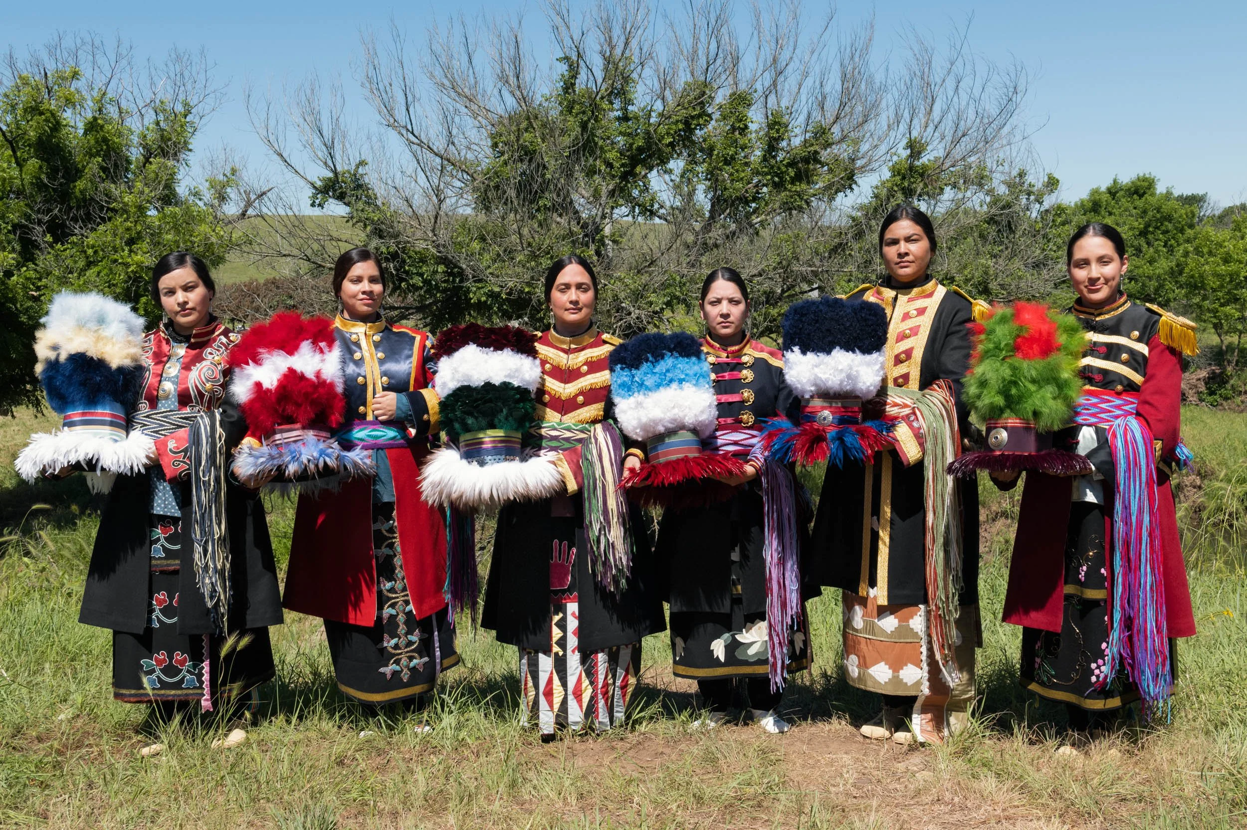 Lily Gladstone and cast, "Killers of the Flower Moon" 2021, Directed by Martin Scorsese