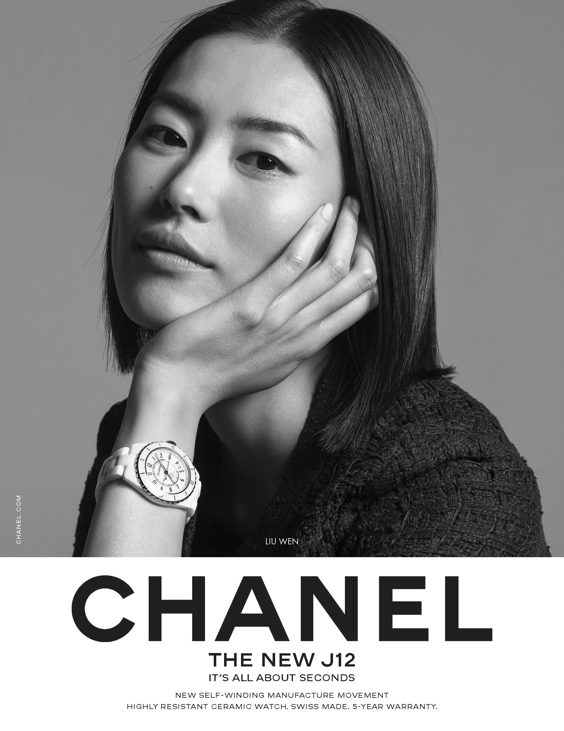 Liu Wen, Chanel J12