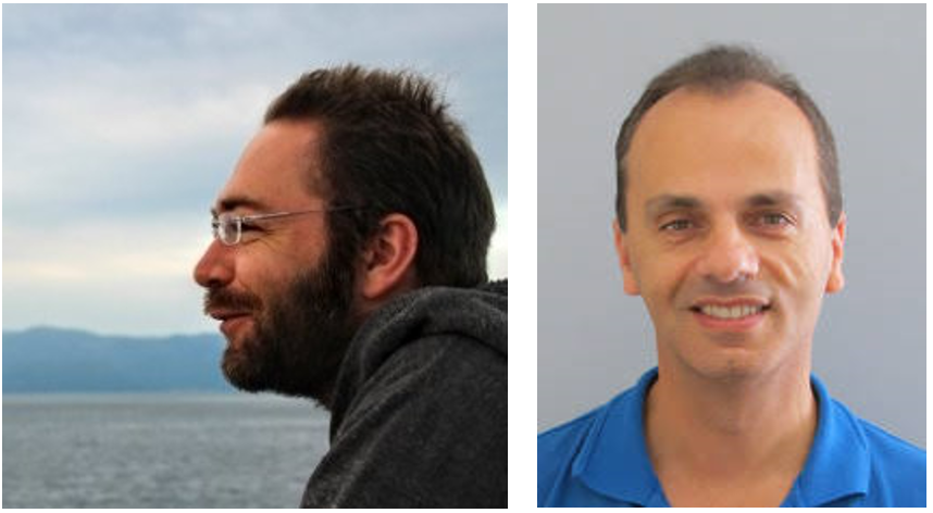 John Hedditch and his boss Joe Khachan.