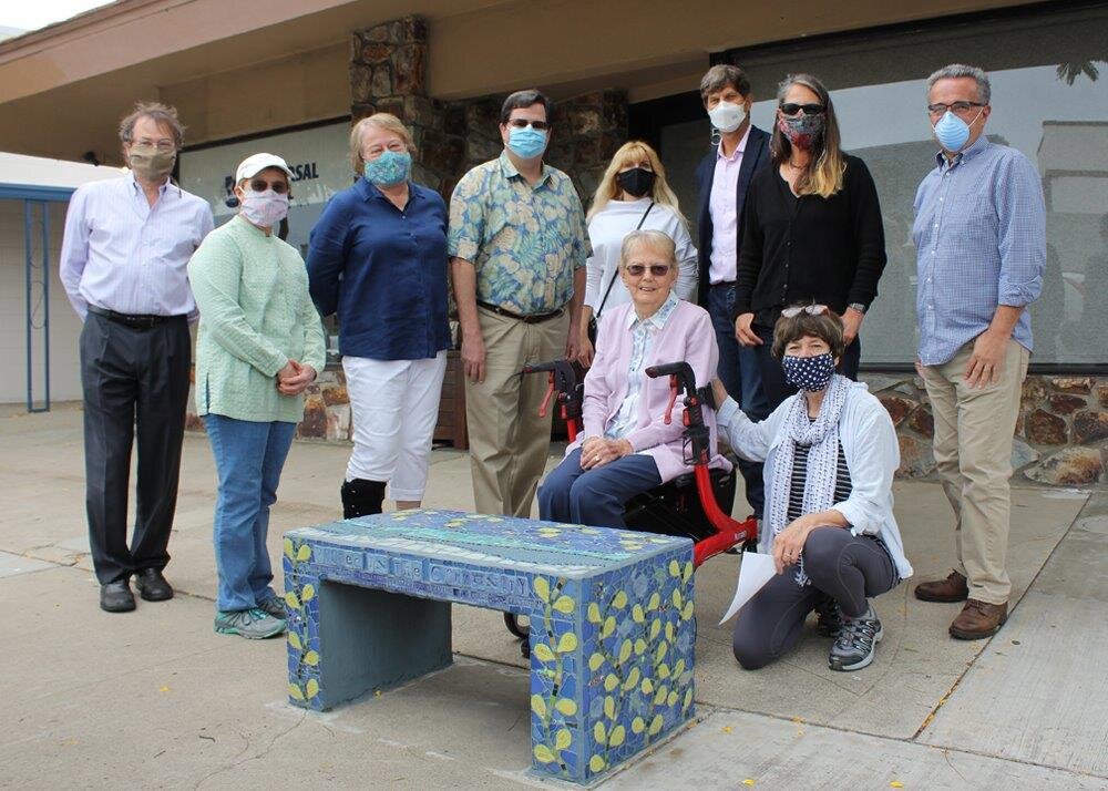 “Rooted In the Community - The Lolly Family Bench – Celebrating Four Generations and 50 Years in the La Jolla/Bird Rock Community”