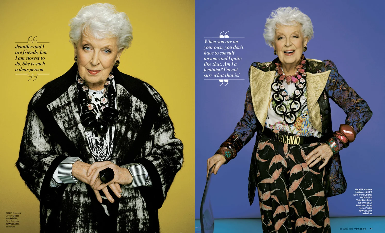 June Whitfield, You Magazine, June 2016