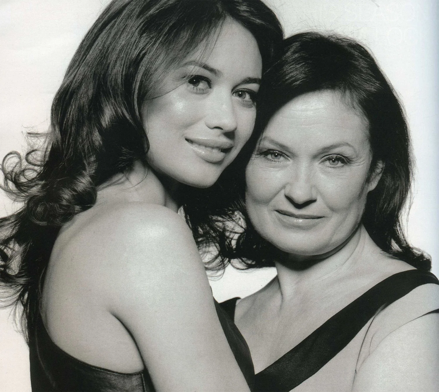 Olga Kurylenko & Mother for Marie Claire Magazine