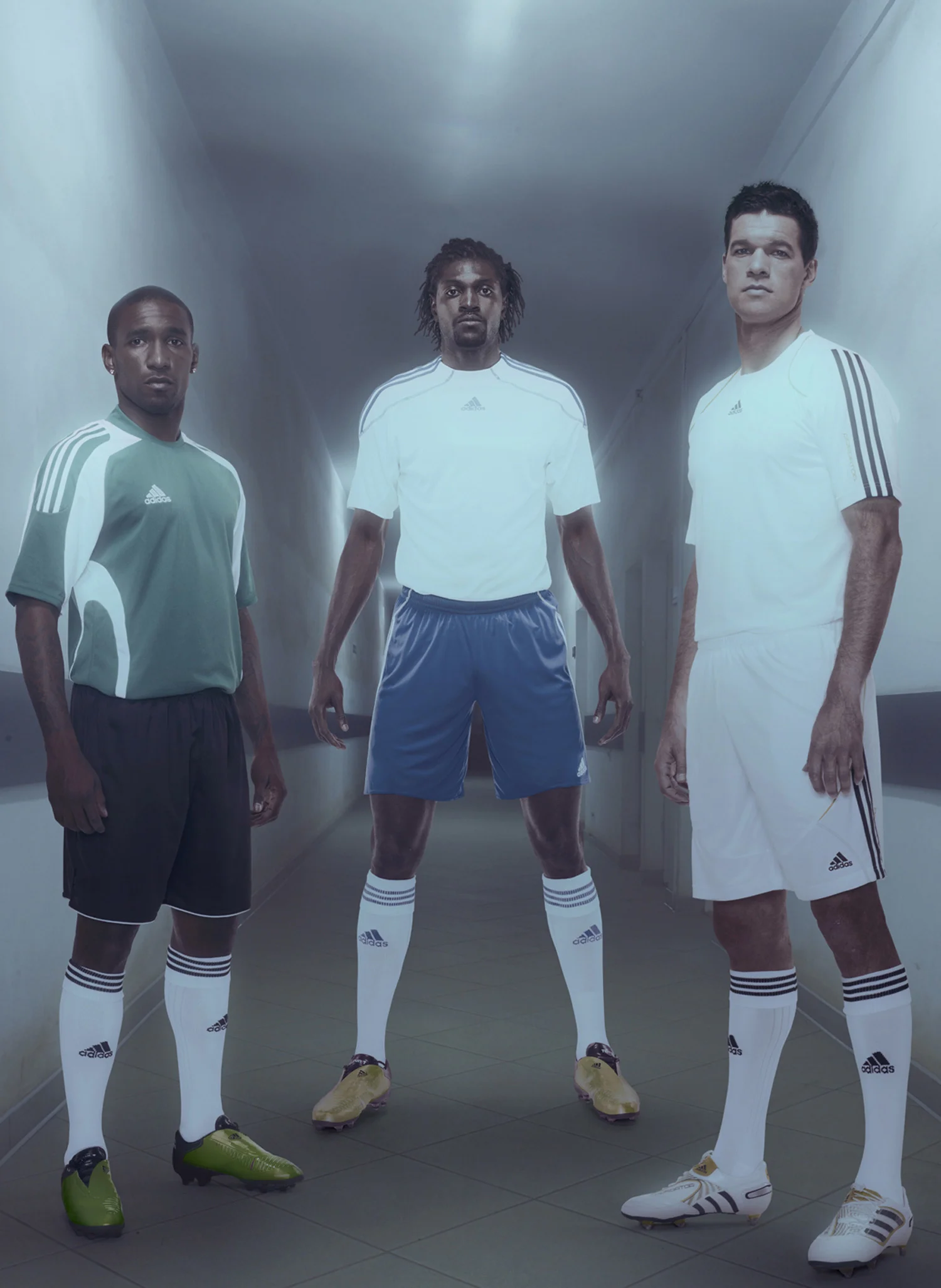 Defoe, Adebayor, Ballack for Adidas