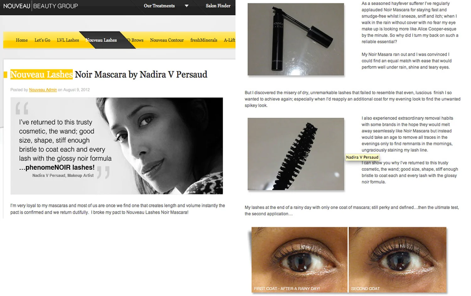 Nouveau Beauty Group, Nouveau Lashes