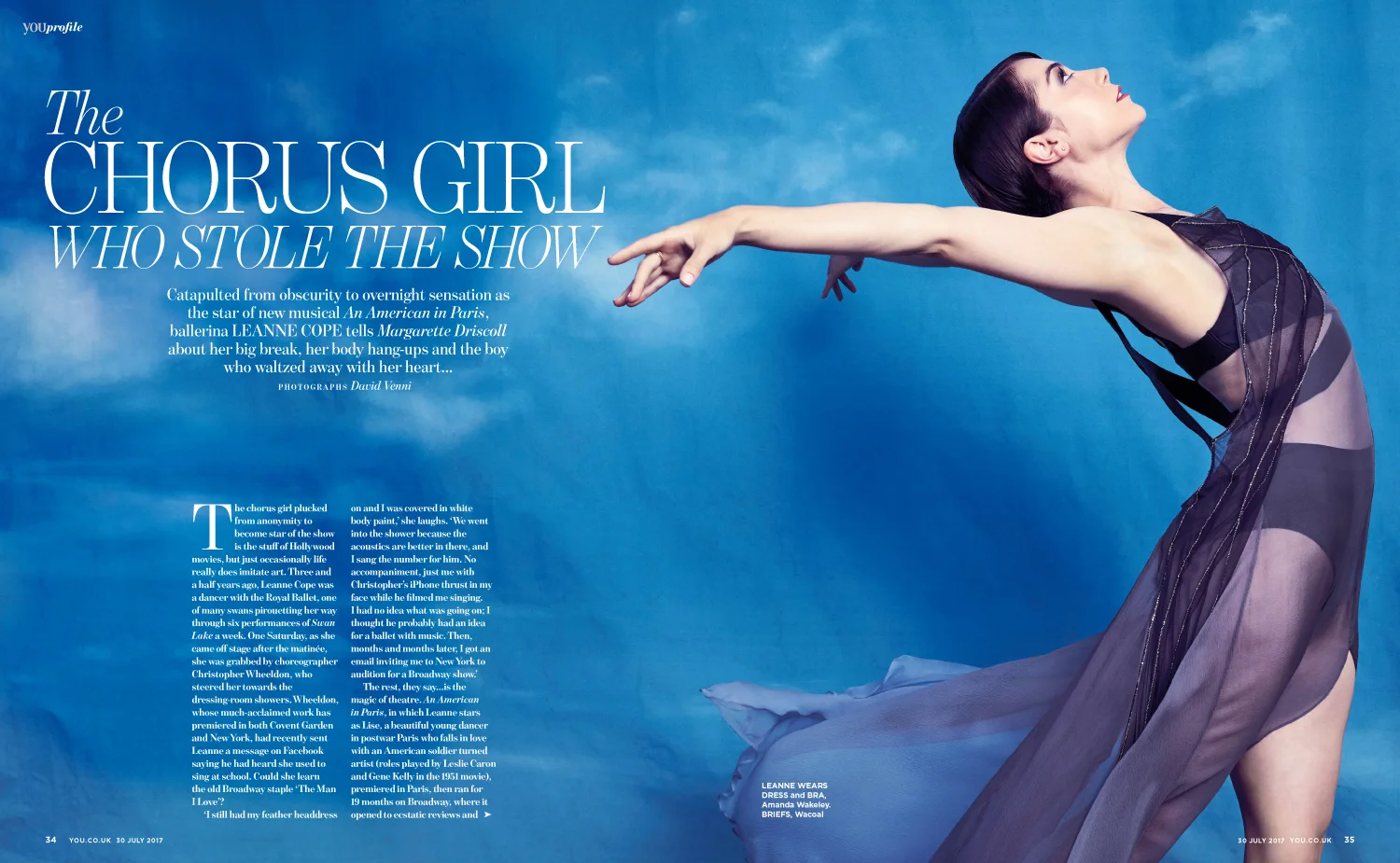 Leanne Cope, You Magazine, July 2017