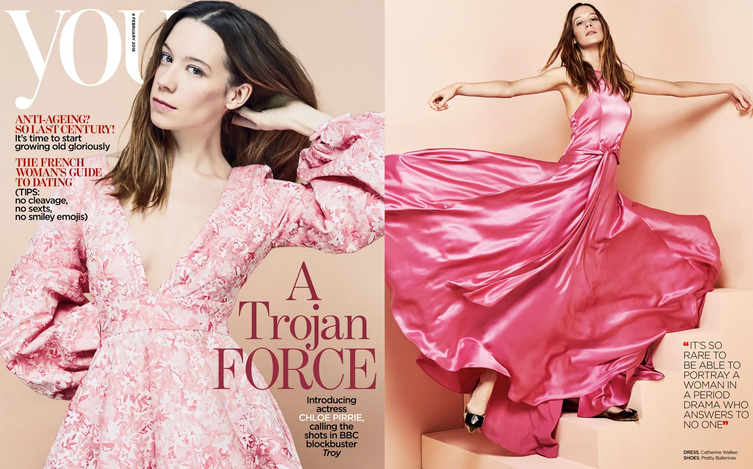 Chloe Pirrie, You Magazine, February 2018