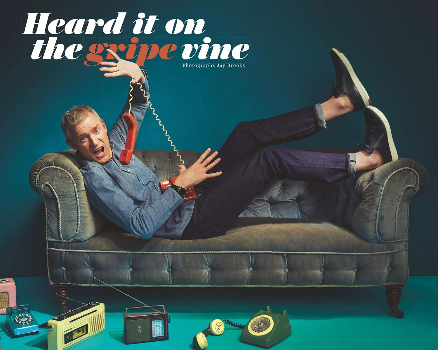 Jeremy Vine, Saga Magazine, May 2018