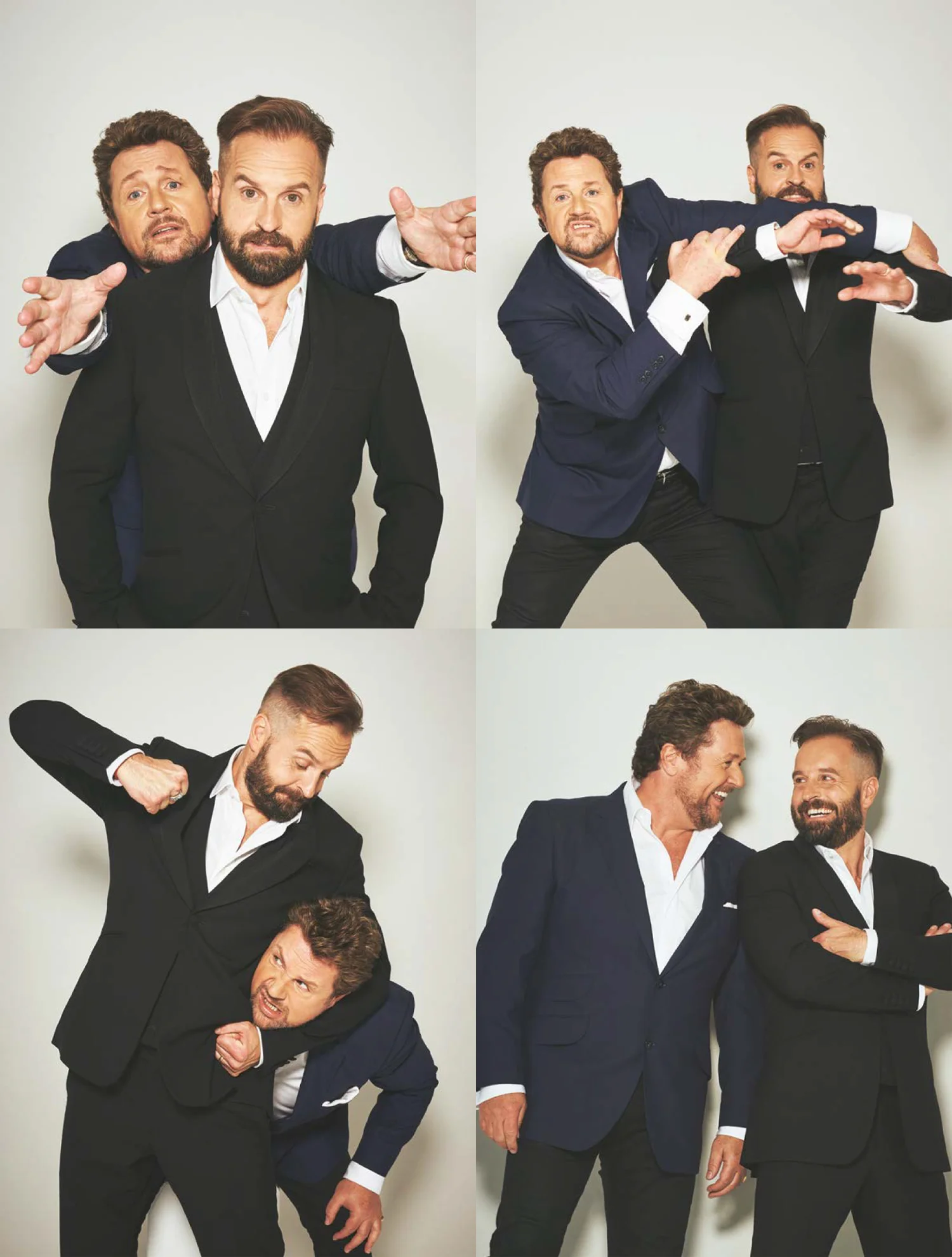 Michael Ball & Alfie Boe, Saga Magazine, Nov 2017