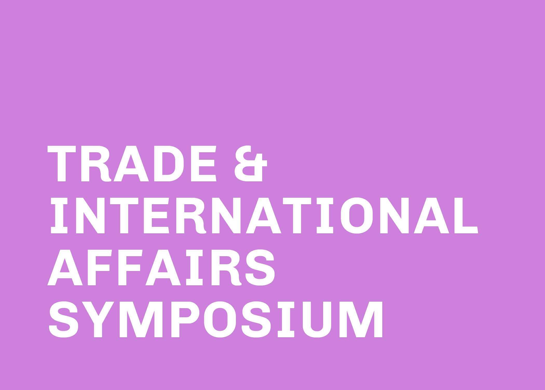 Trade Symposium