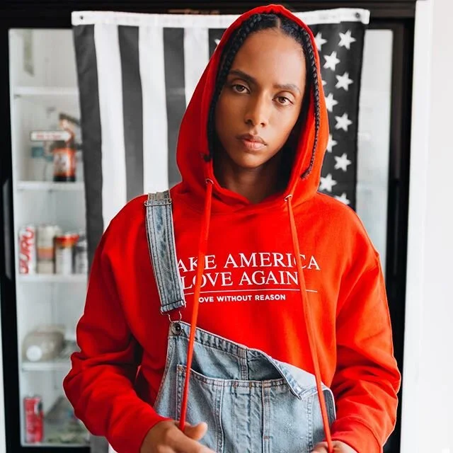 An ode to #travonmartin every year during #blackhistorymonth we celebrate the moments that changed America. The pain our community felt with the loss of one more life moved us back into a space of understanding what being #blackinamerica feels like. Forever keeping his family in our prayers. More than ever we must unit &amp; #lovewithoutreason 📷 @janayathefuture