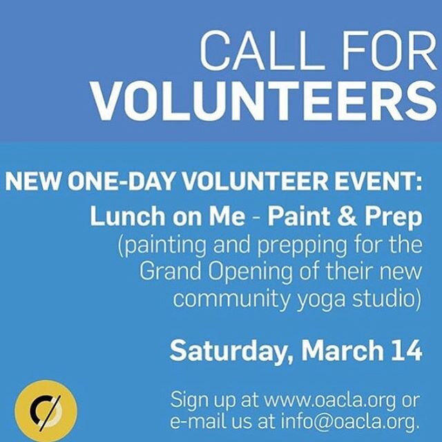 Any volunteers available saturday? Join us with @openarch_la ! To coordinate