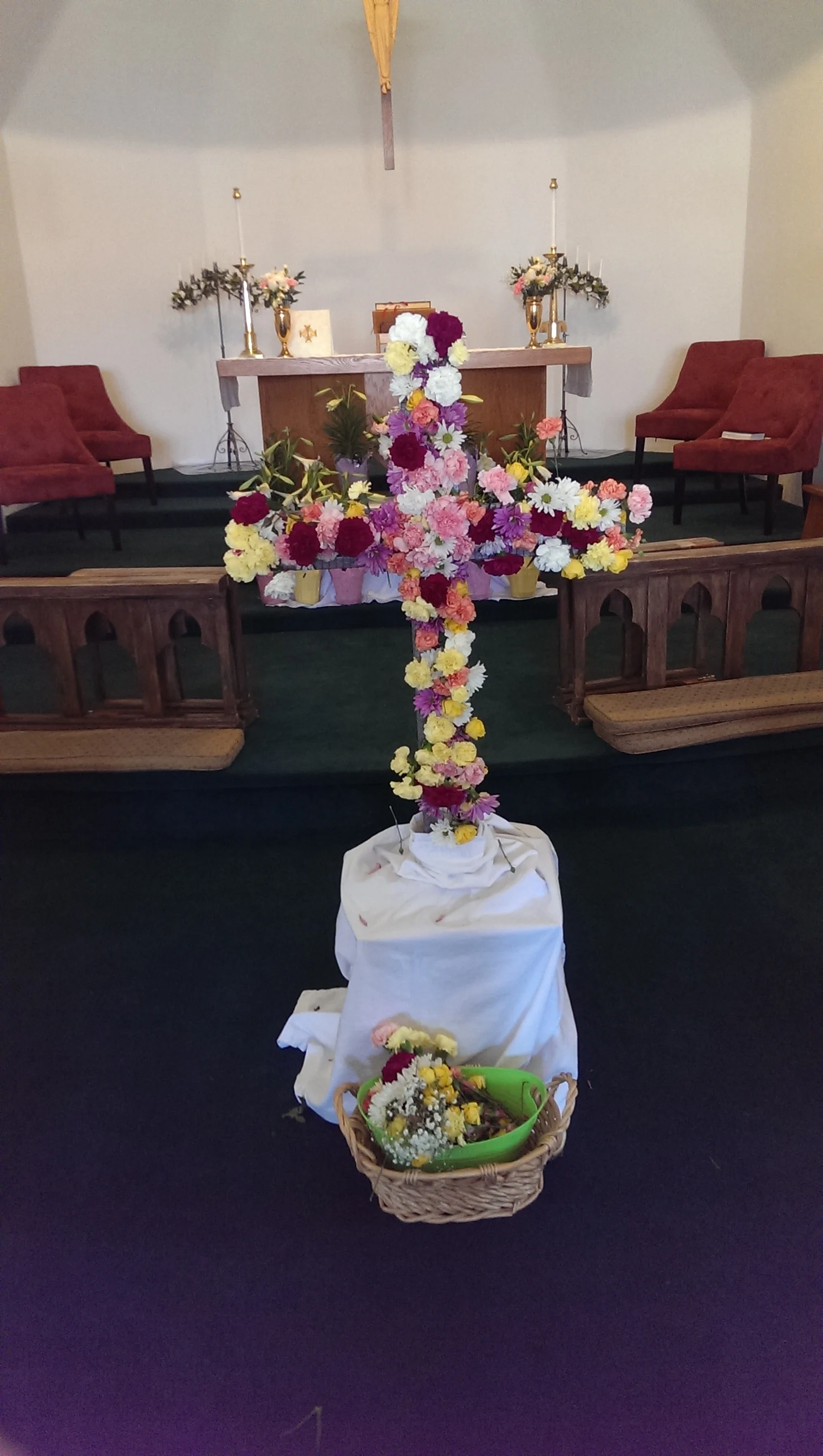 Easter Flower Cross, 2016