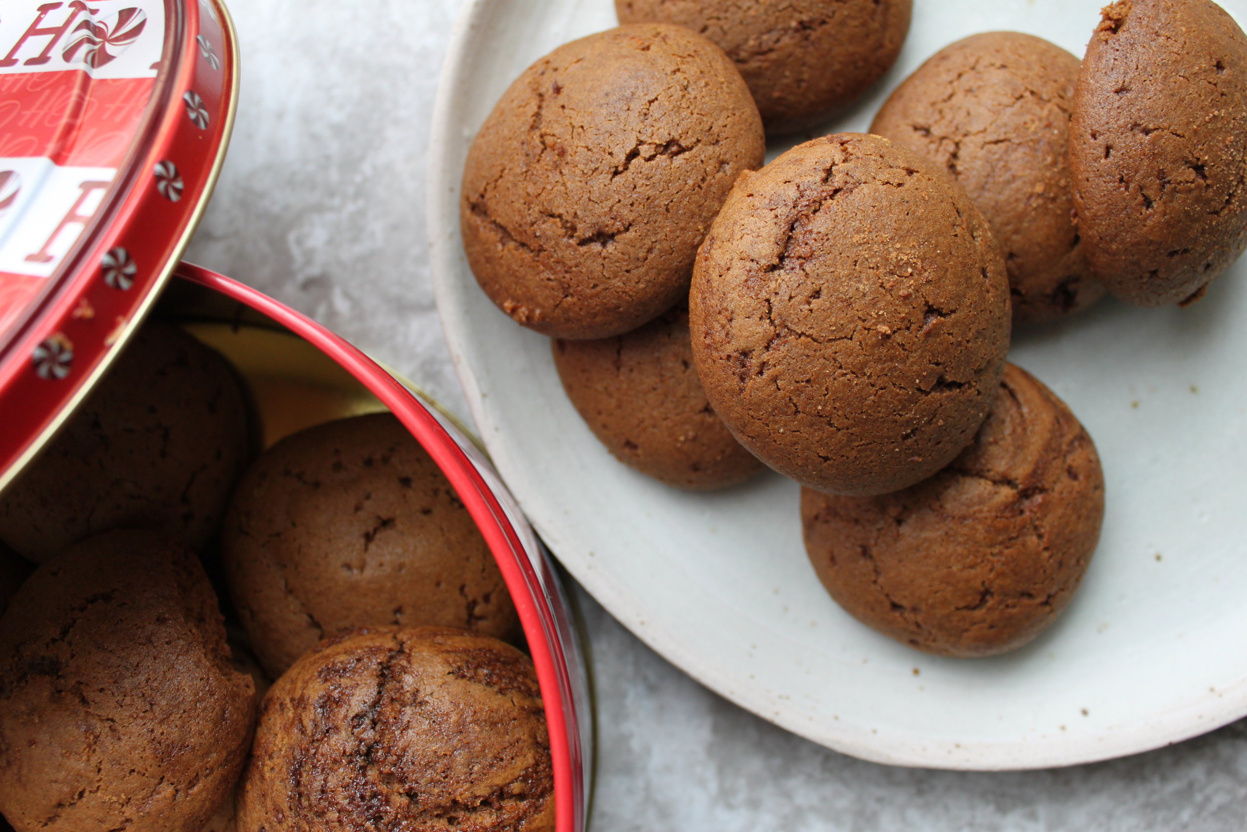 Gingerbread Pillow Cookies
