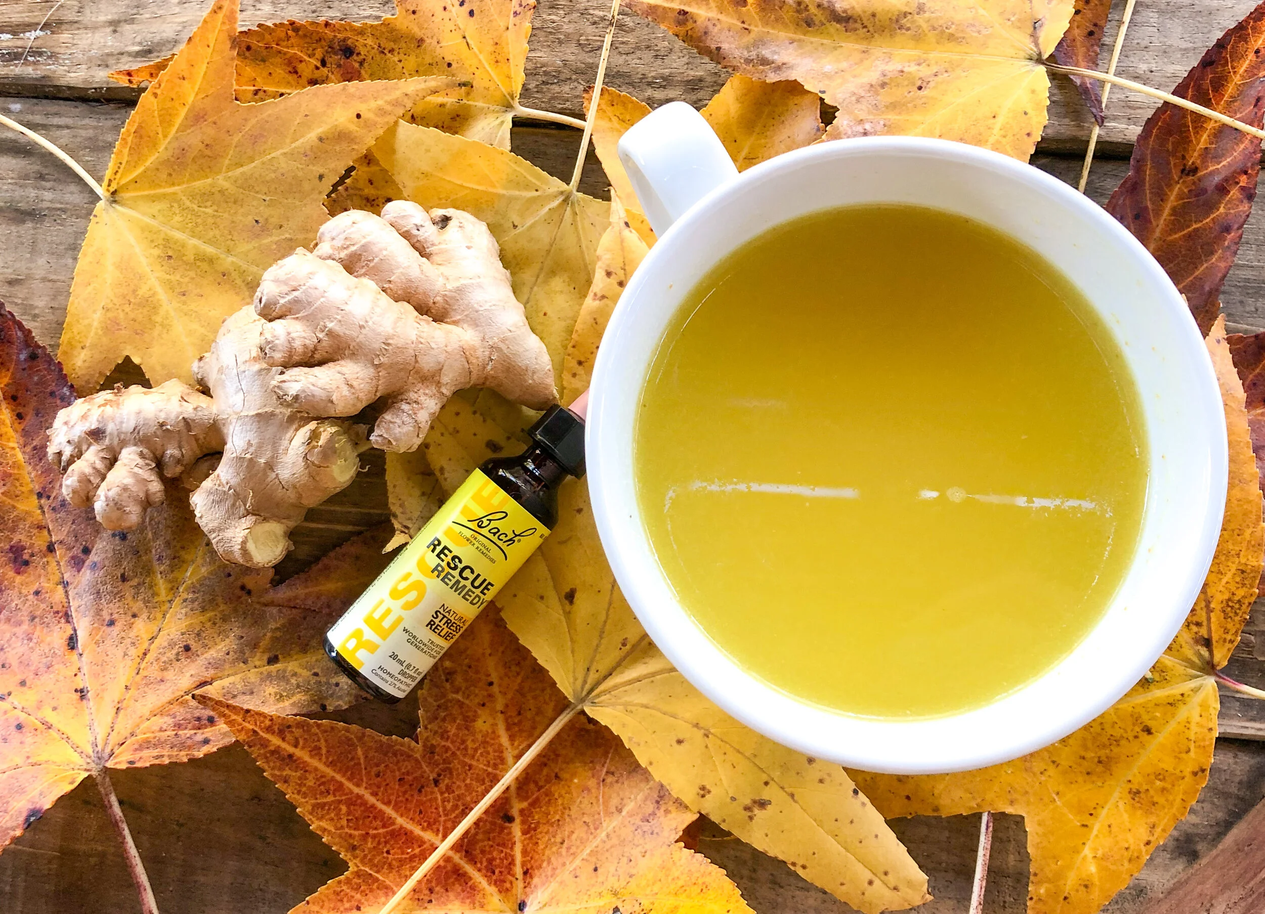 Lemon Ginger Wellness Tonic