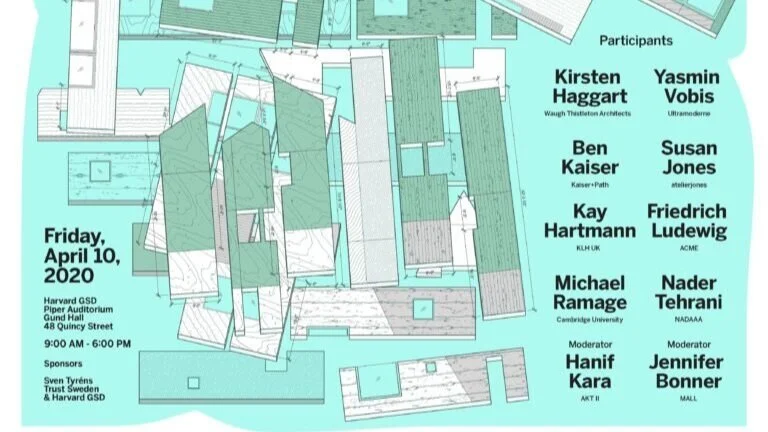     Susan to present at Harvard GSD with leading voices on Mass Timber 