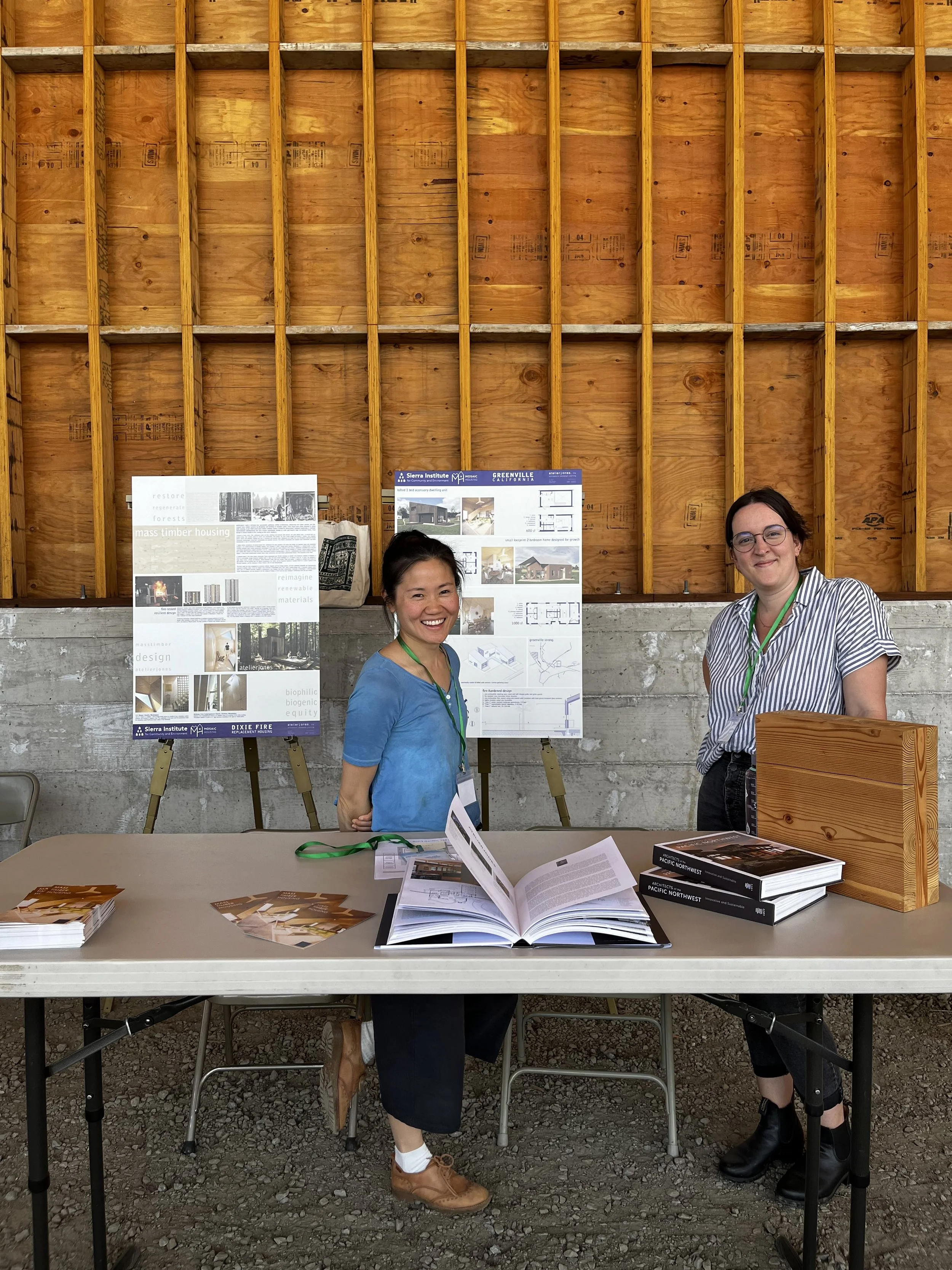 SIERRA INSTITUTE SAWMILL RIBBON CUTTING