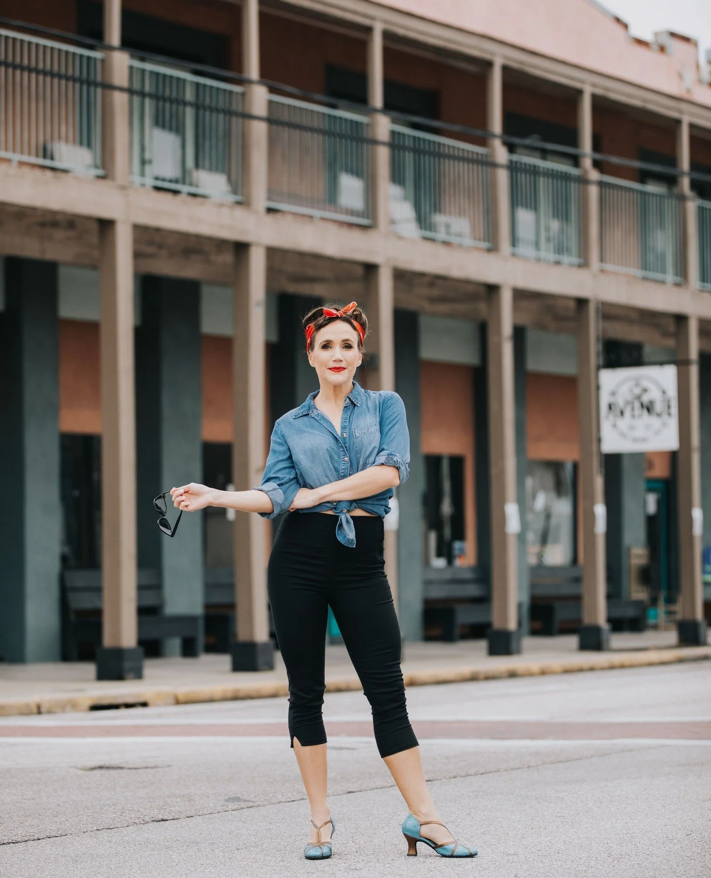 Rumor has it that power poses don't actually work.⁠
⁠
My red lip and I beg to differ.⁠
⁠
💄@danaleighgonzales⁠
📸 @leoweeksphotographers⁠