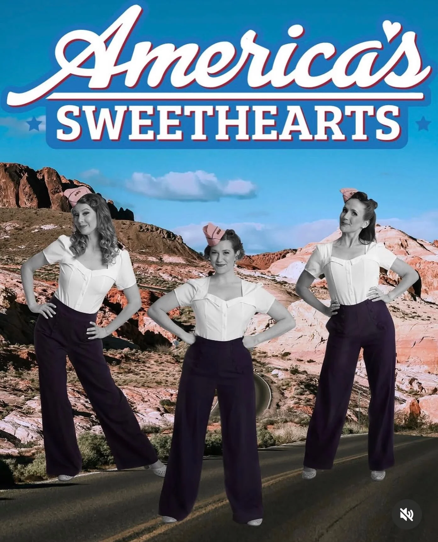 Heading out west for the 4th!

Come celebrate America 250 with @americas_sweethearts_nyc!

July 3rd in Surprise, AZ 
July 6th in Reno, NV