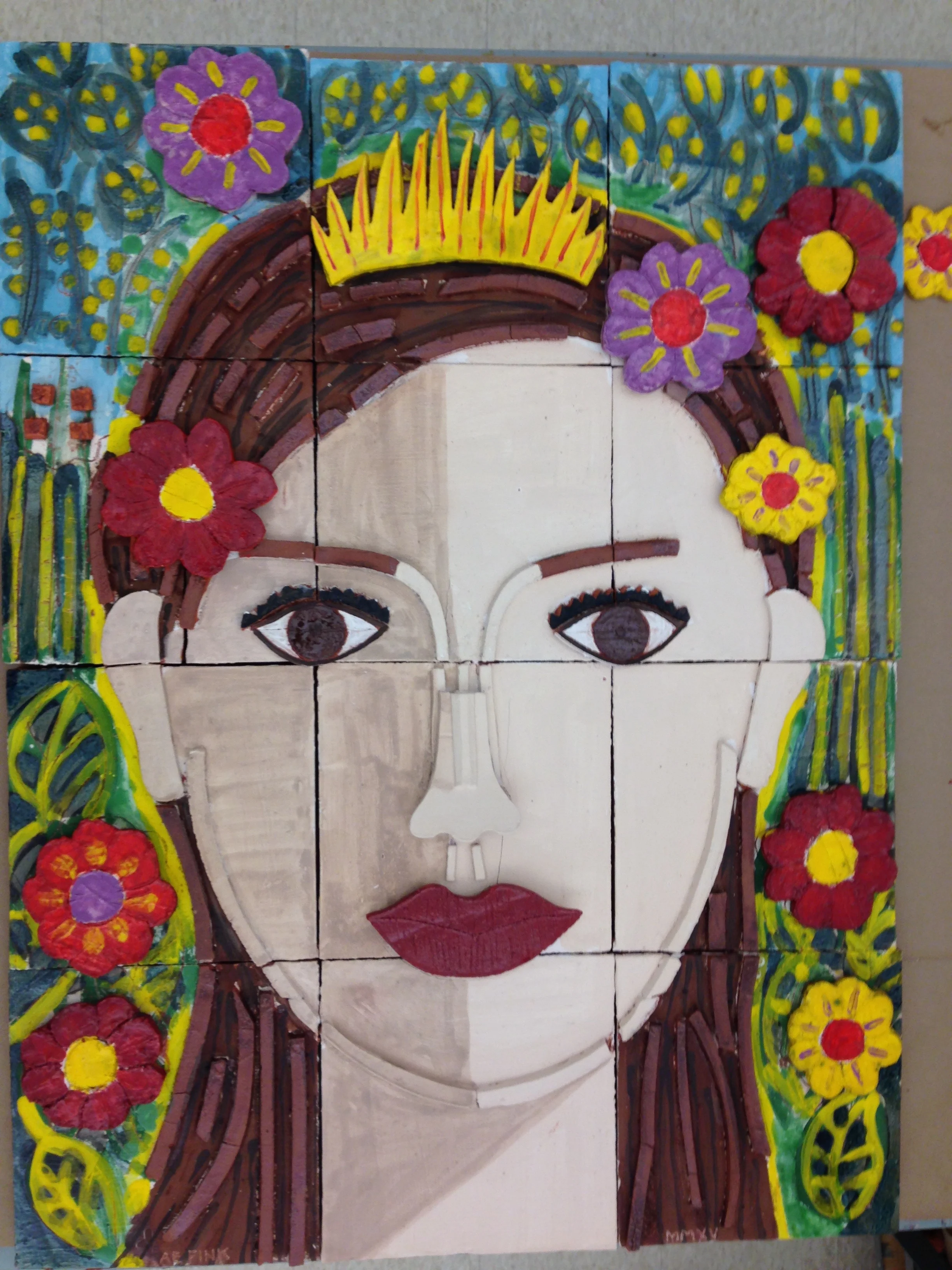 Head of a Woman after Frida.jpg