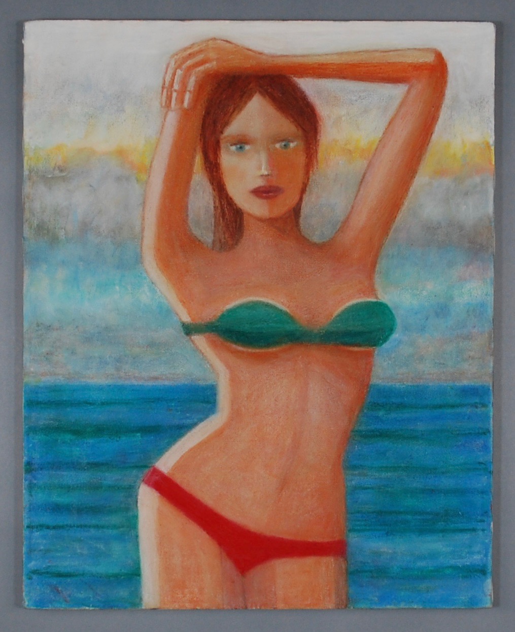 Woman at the beach