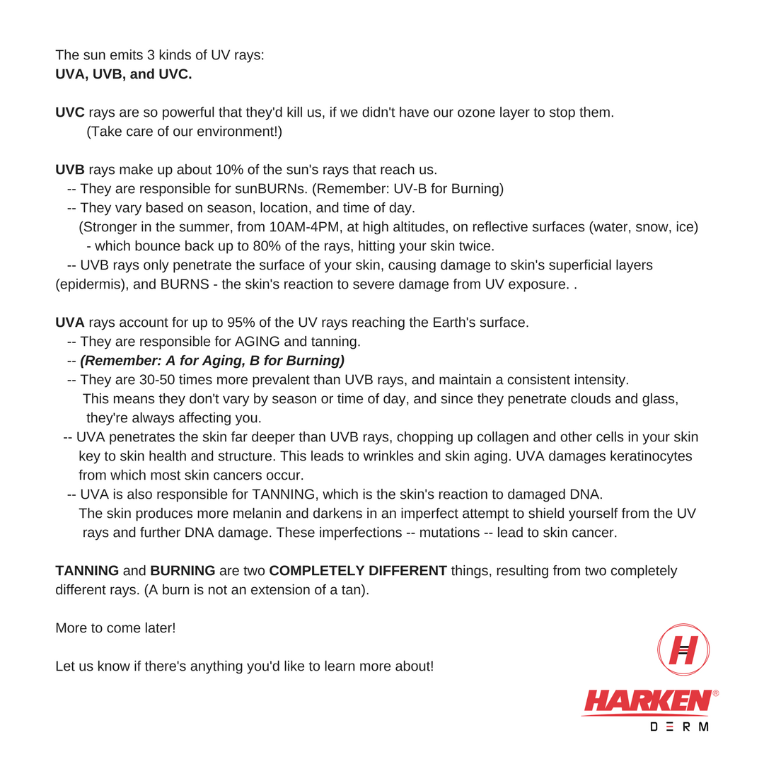 How Do UV Rays Affect Us? Harken Derm