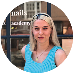 Audrey nail artist, nail art specialist & team supervisor
