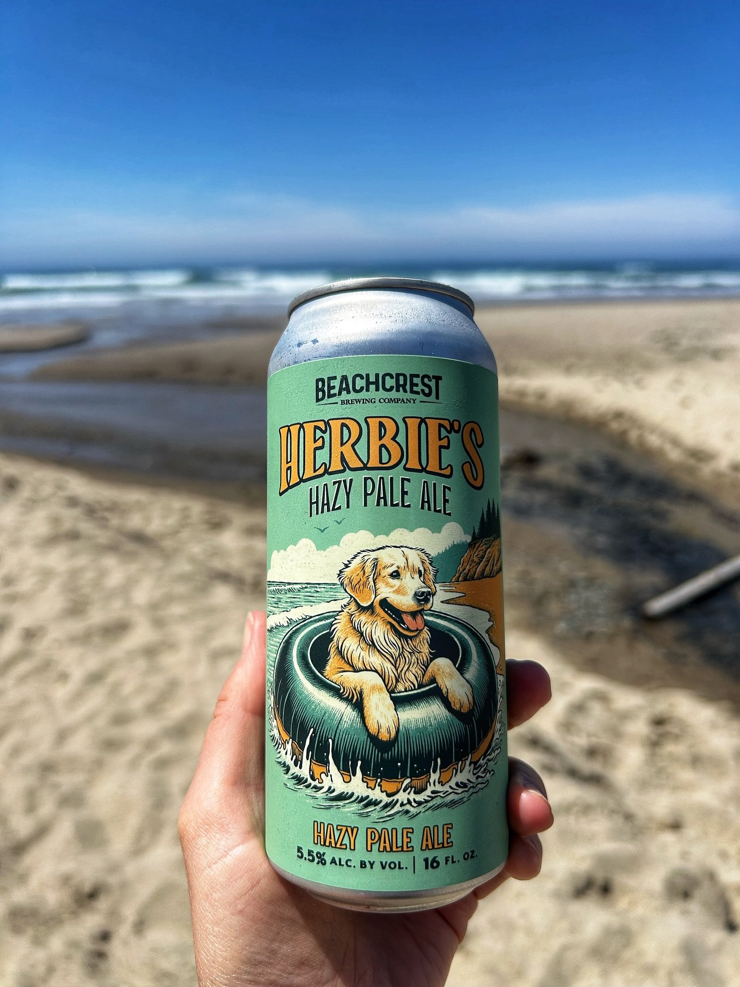 Our favorite best good beach loving boy Herbie is back for summer fun. Named after our family bestie Herbie, Herbie&rsquo;s Hazy Pale Ale is the taste of liquid sunshine. Bright citrus flavors combine with just the right amount of hops to leave you f