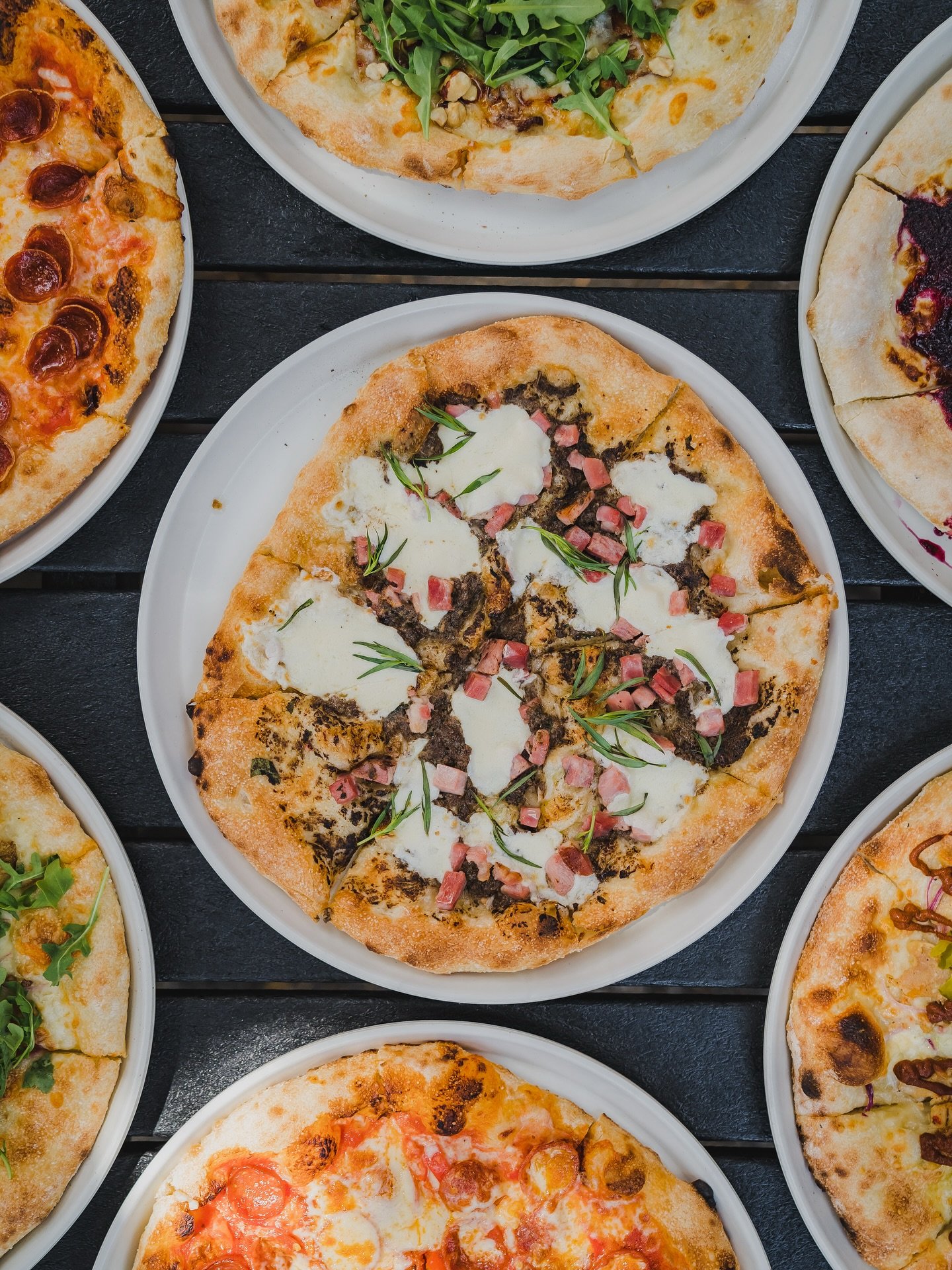 Have you tried the featured June pizza Duxelle Pour Moi?  This tasty pizza features our house-made sourdough crust topped with wild mushroom &amp; summer truffle duxelles, ham, fresh mozzarella, extra virgin olive oil and is finished with fresh tarra