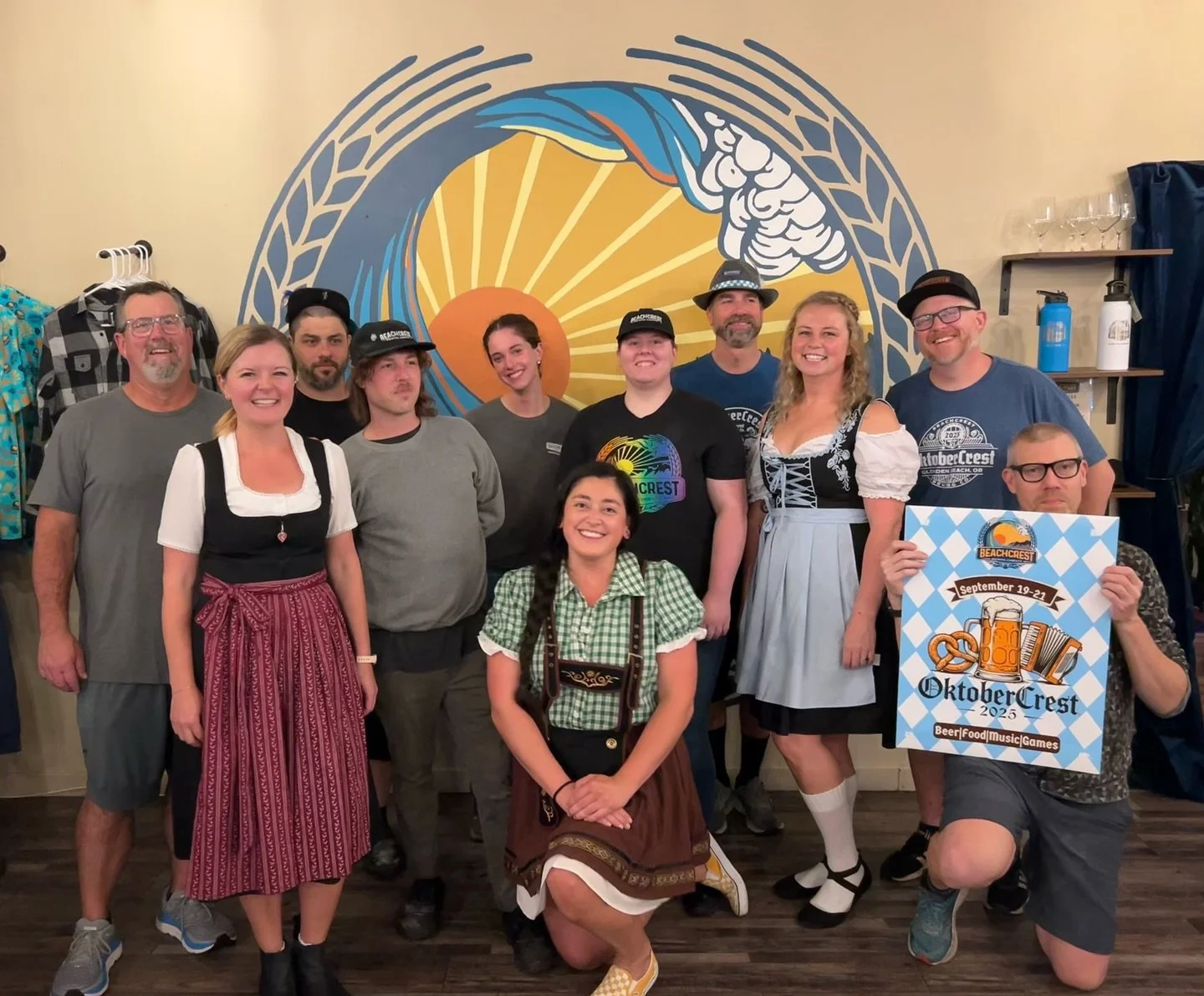 The 7th annual OktoberCrest has come to a close and we think it was the best yet. 

A huge thank you to our team:
Adam
Aliah
Ashli
Ben
Emily
Evie
Hazel
John
Jonathan
Mike
Scott
Seth
Shaun

They made the magic happen this weekend. 

#beachcrestbrewing