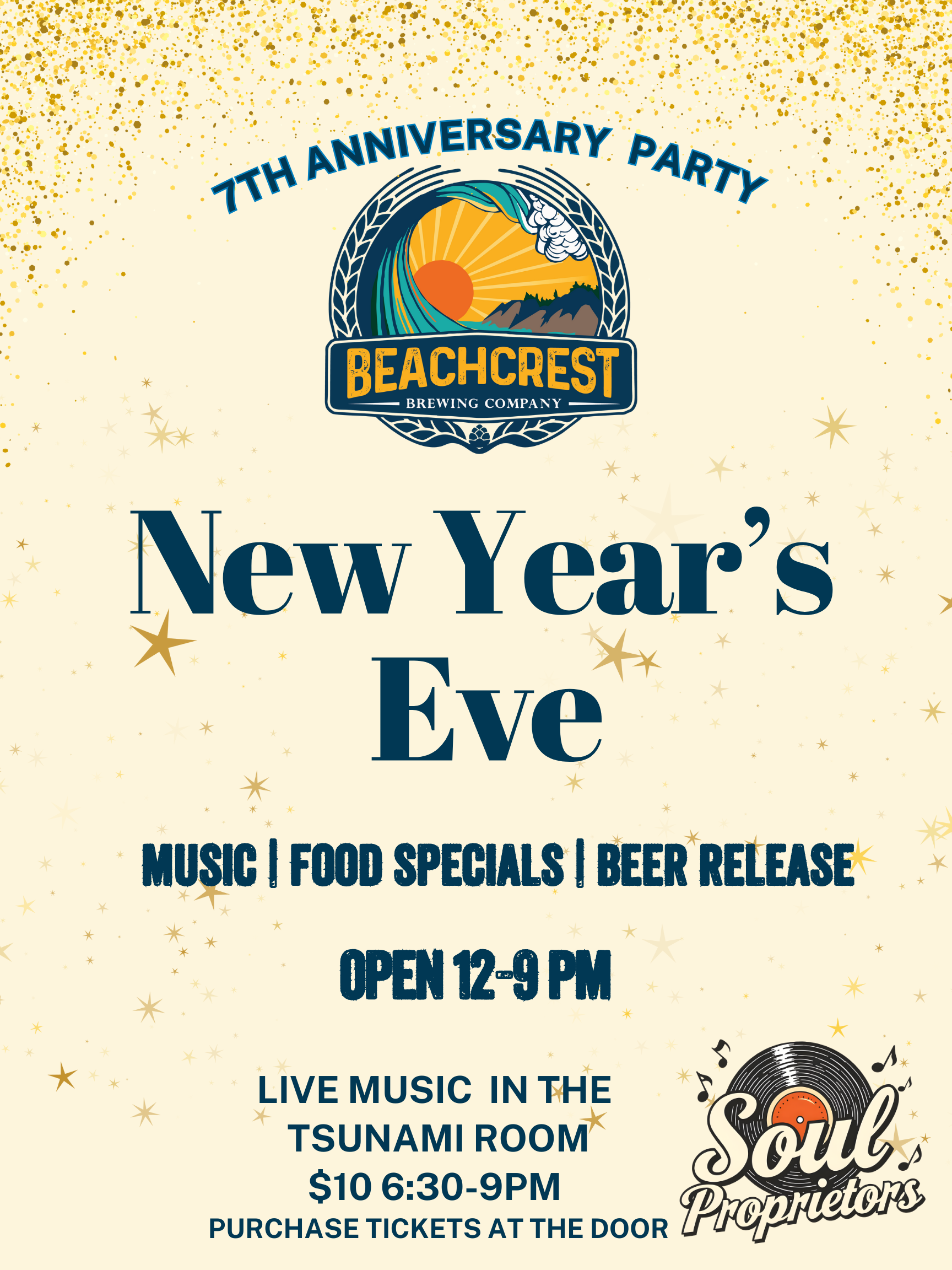 7th Year Anniversary &amp; New Year's Eve Party!