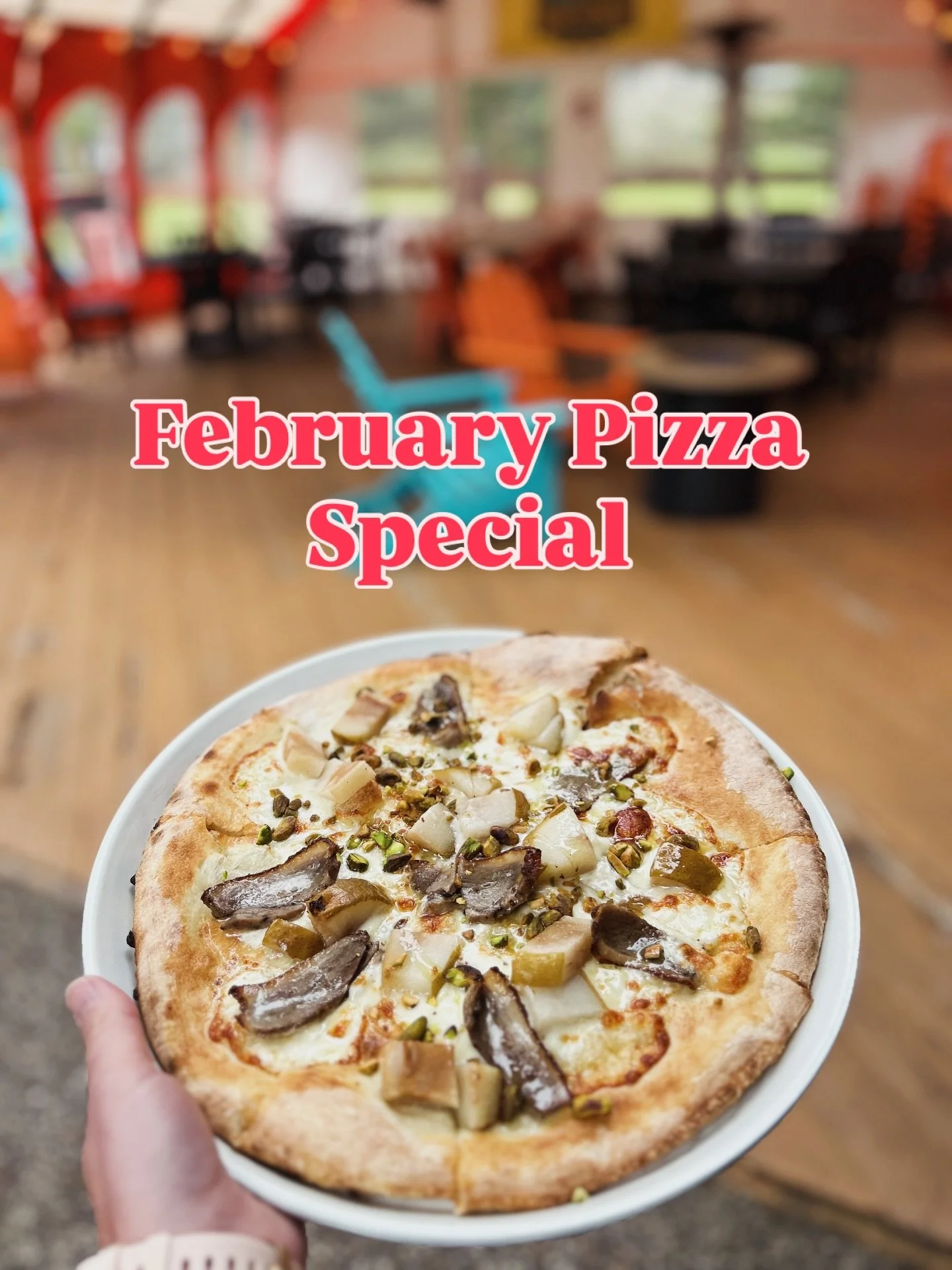 ✨February Pizza Special✨

Duck Pastrami Pizza- house-made duck pastrami, roasted pears &amp; farmer&rsquo;s cheese, finished with extra virgin olive oil and pistachios 

#beachcrestbrewing #oregoncoasteats #woodfiredpizza #duckpizza #oregonfoodie