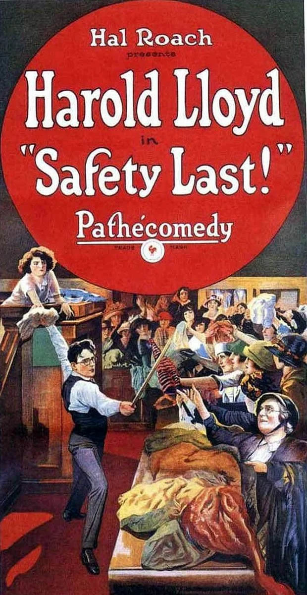 Silent Film-Safety Last!