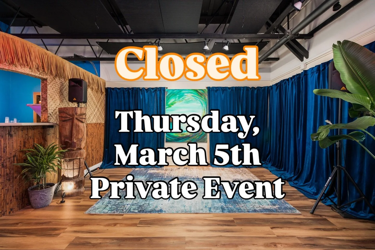Beachcrest will be closed on Thursday, March 5th for a very special private event. 

We&rsquo;ll resume normal hours of 12-8 pm on Friday with all your favorite pizza &amp; beer.