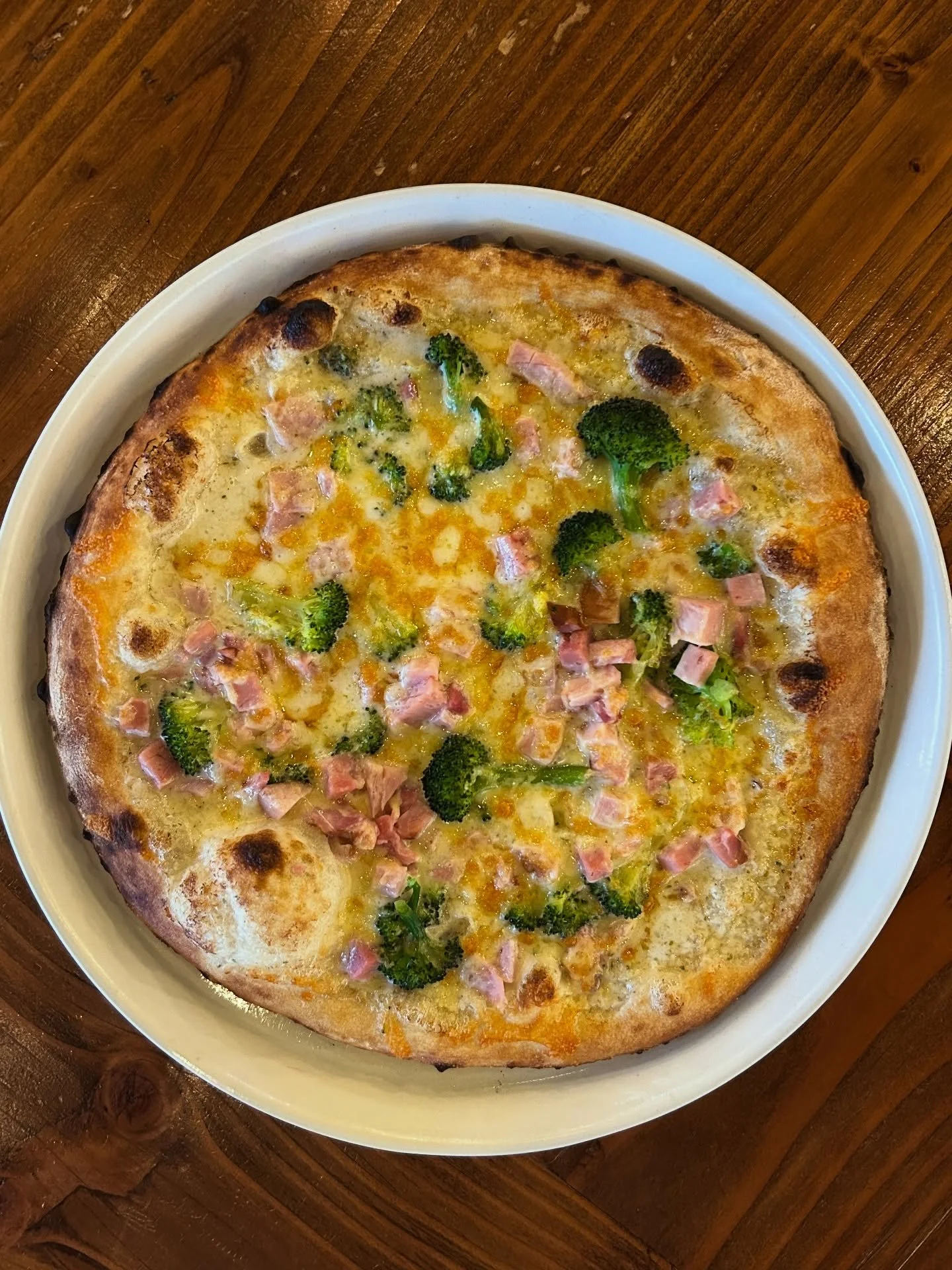 ☔Rainy Day Pizza Pop-Up Special:
Ranch In the Rain-
Sourdough crust topped with ranch dressing, broccoli, ham, and white cheddar.  Order it with a side of ranch and dip away to your heart&rsquo;s content.