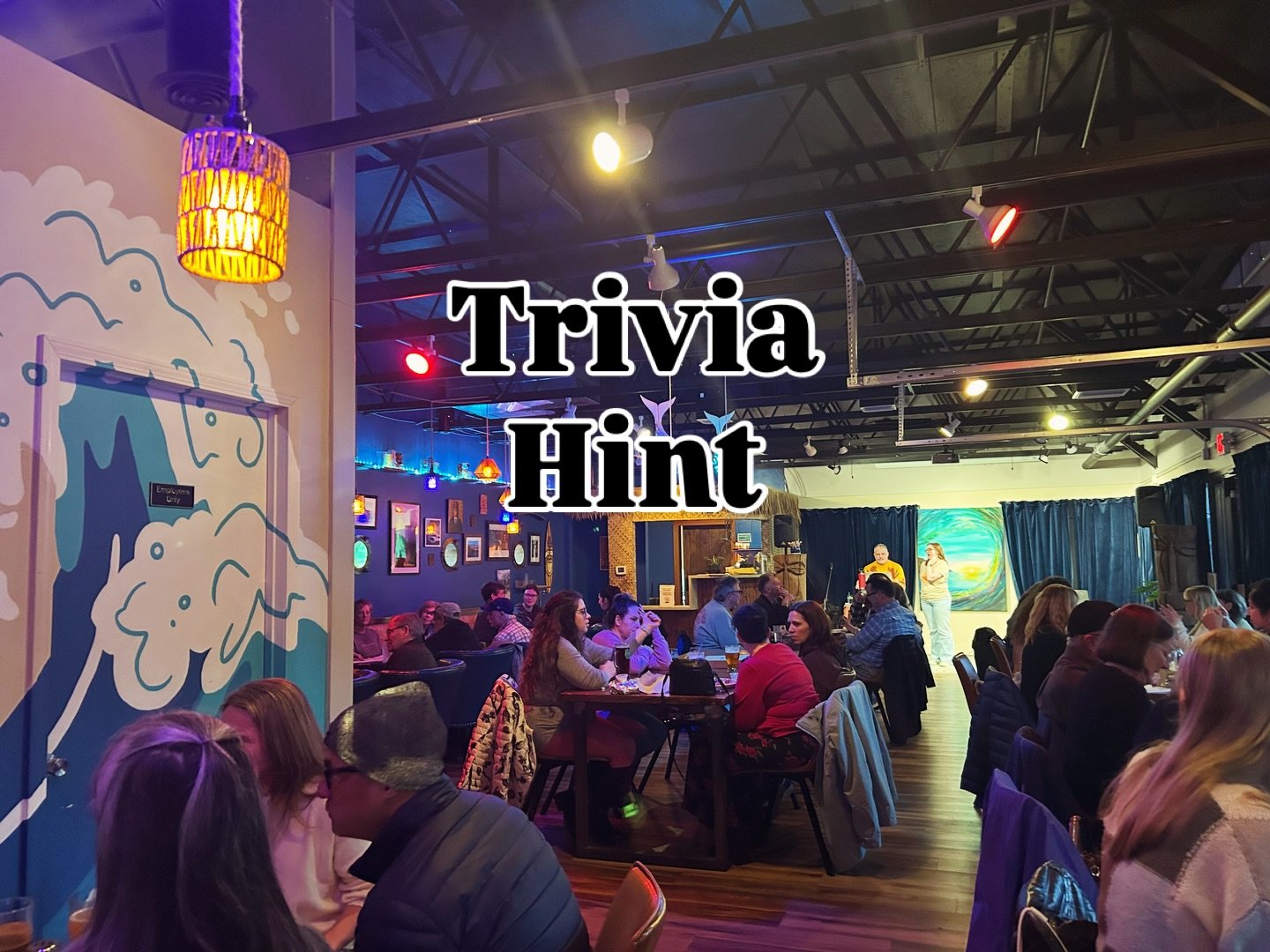 Happy sunny Wednesday!  Trivia is on tonight, April 8th at 6 pm. Teams of up to six are encouraged. We can't wait to see you. 🍻🍕🤓

HINT - The answer to the question below, will be an answer to a different question on Wednesday&rsquo;s Trivia Night