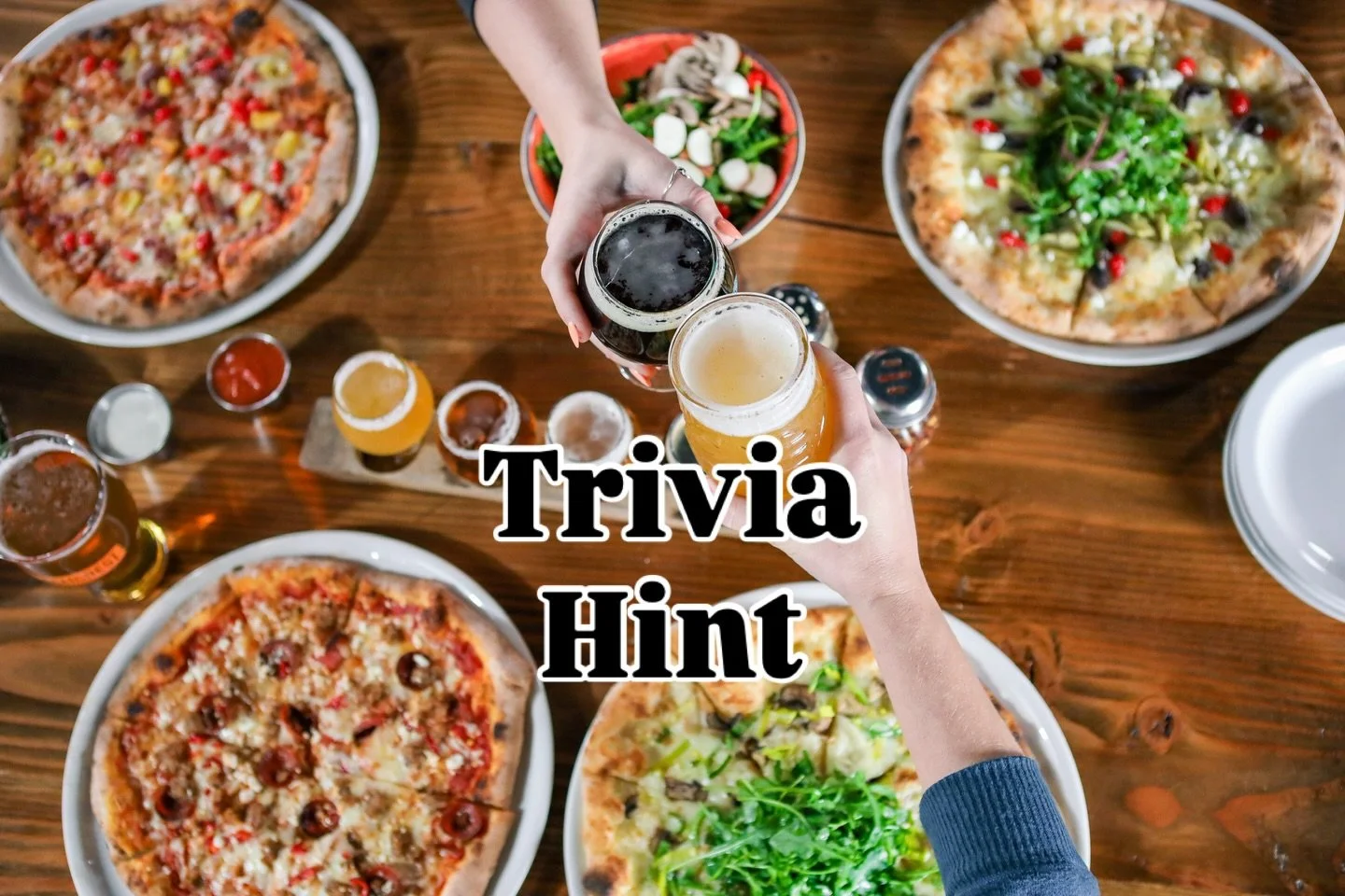 Wednesday Night Trivia is happening tonight at 6 pm. Join us for a pint, a pizza and the chance to show off your knowledge of random facts. 

HINT - The answer to the question below, will be an answer to a different question on Wednesday&rsquo;s Triv