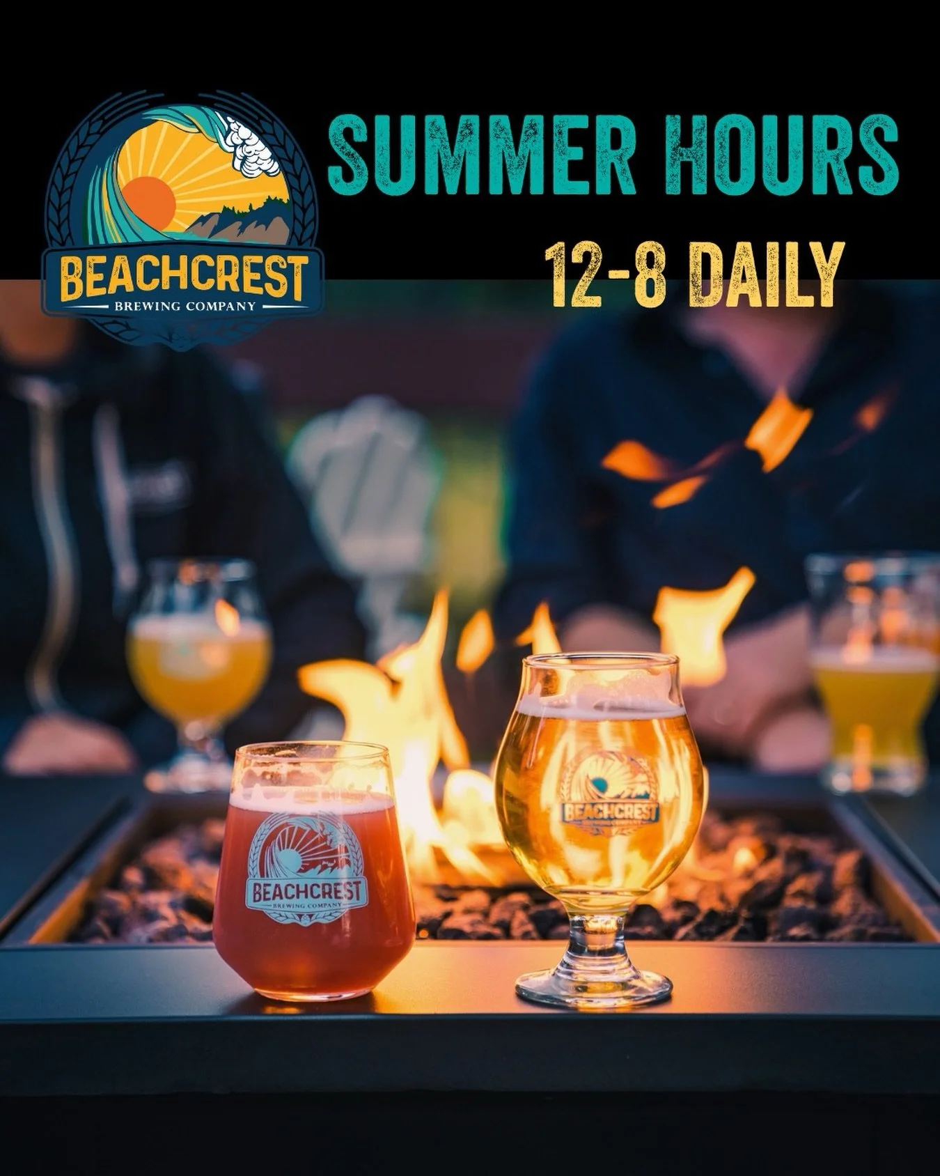 Ready. Set. SUMMER!!!

Summer hours start this week with the brewery and beer garden open daily from 12-8 for fresh pints and hot pizzas. 🍕🍺