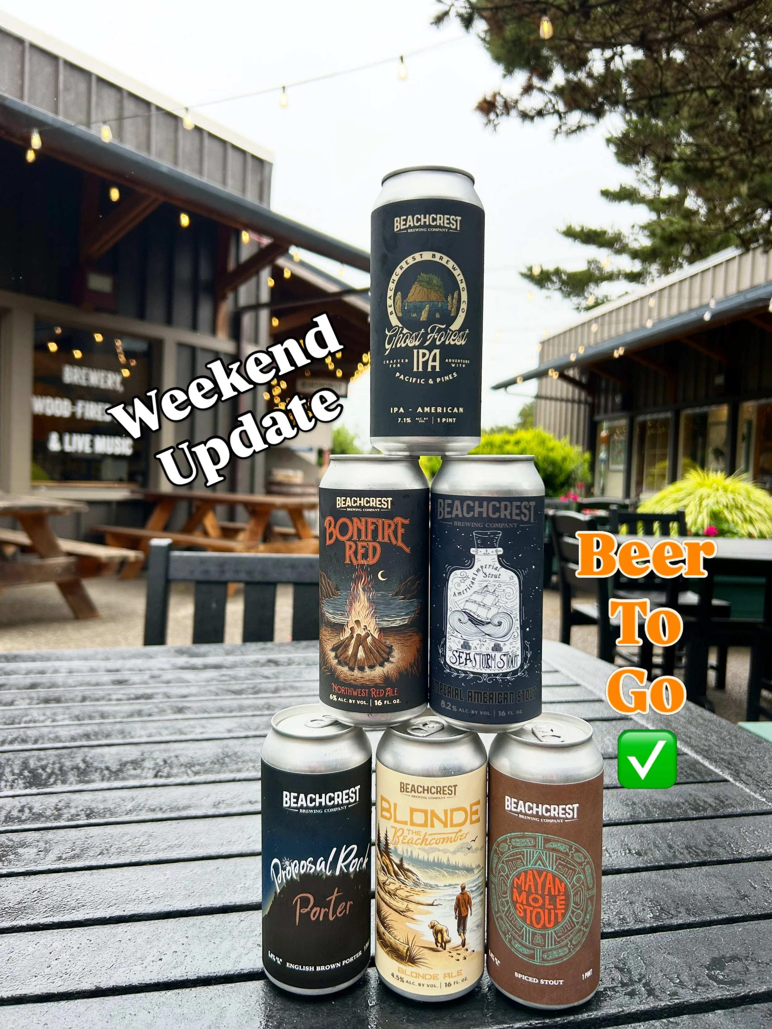 Here&rsquo;s what you need to know this holiday weekend at Beachcrest:
✅The beer cooler is stocked with to-go brews for your celebrations 
🍕Chef Adam has created a new banger: the Palak Paneer Curry Pizza
🎶Lucky Gap String Band plays the Tsunami Ro