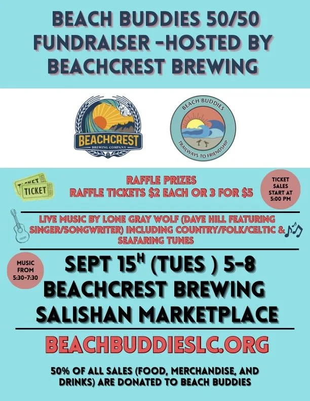 50/50 Fundraiser Beach Buddies
