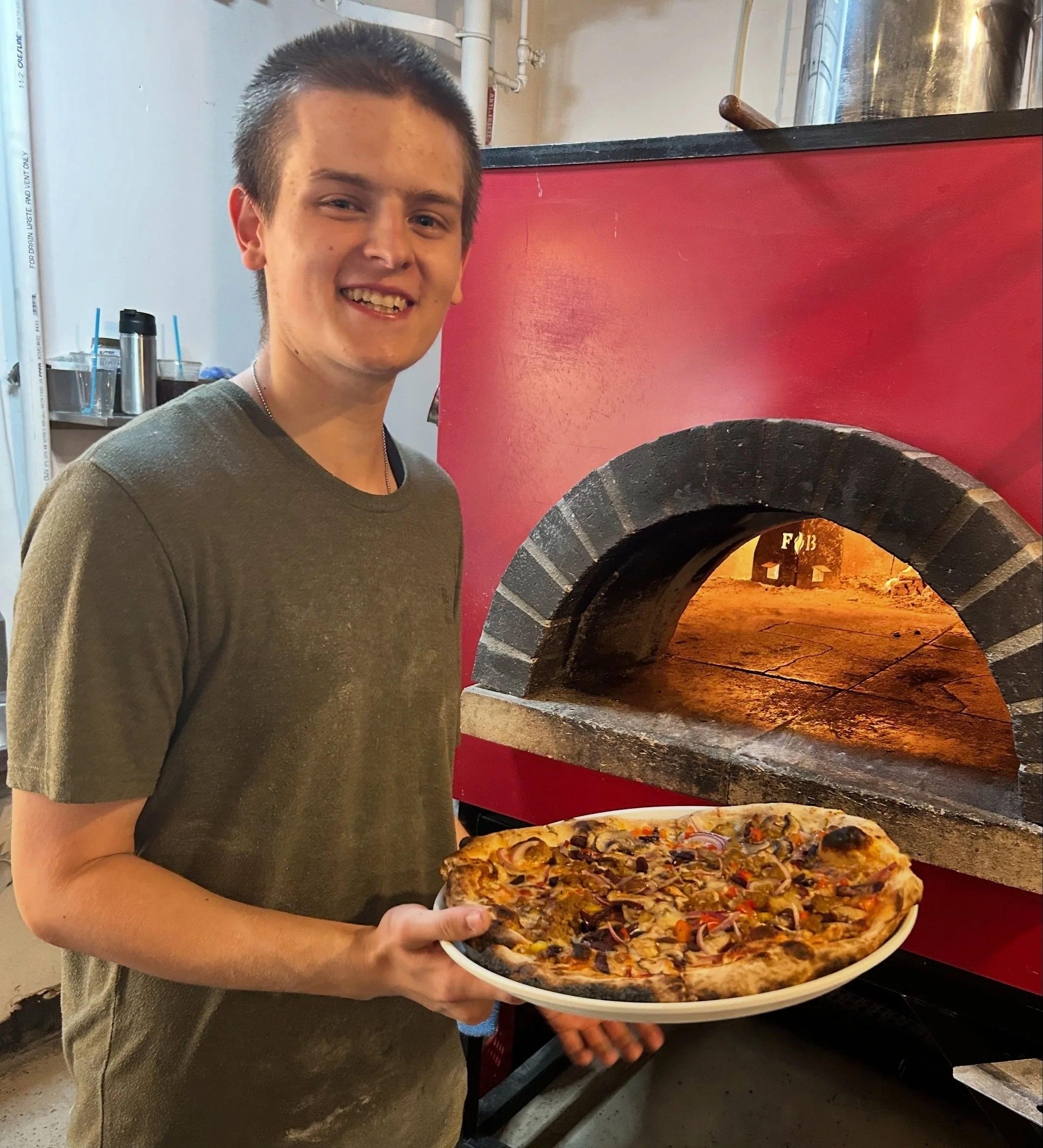 Hang around team member Ricky long enough and you&rsquo;re bound to hear his catch phrase: &ldquo;It&rsquo;s pretty cool.&rdquo; Yup, we think it&rsquo;s pretty cool, too.  Pretty cool to get to feed our community tasty pizzas on the daily. 

One of 
