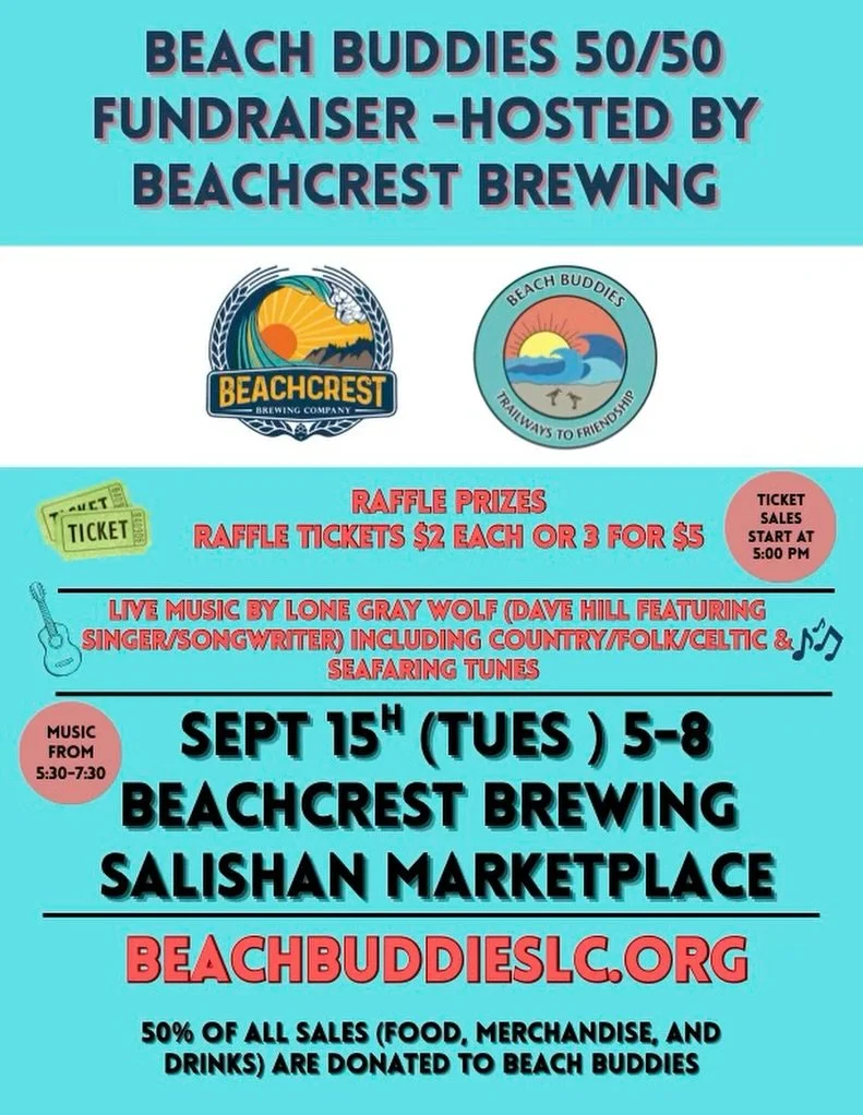 Stop by for a pint and a pizza tonight to celebrate a great cause!  On 9/15/26 from 5-8 pm we&rsquo;ll be donating 50% of sales to support @beachbuddieslc 
Eat pizza.  Drink beer.  Do good. 
🍕+🍺=😀
