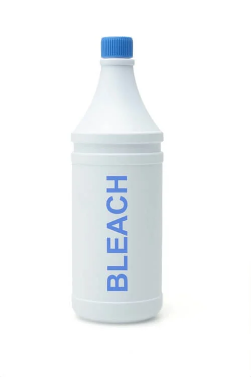 Bleach bath for eczema treatment.
