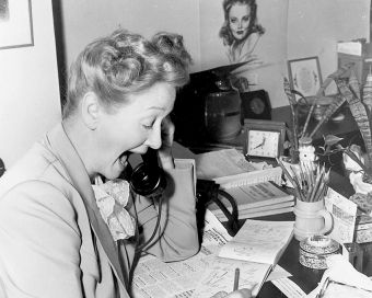 Hedda Hopper and Louella Parsons had desks at the Westmores Salon and would report on all of the day's glamour and gossip, for the Westmores, it was non-stop publicity.