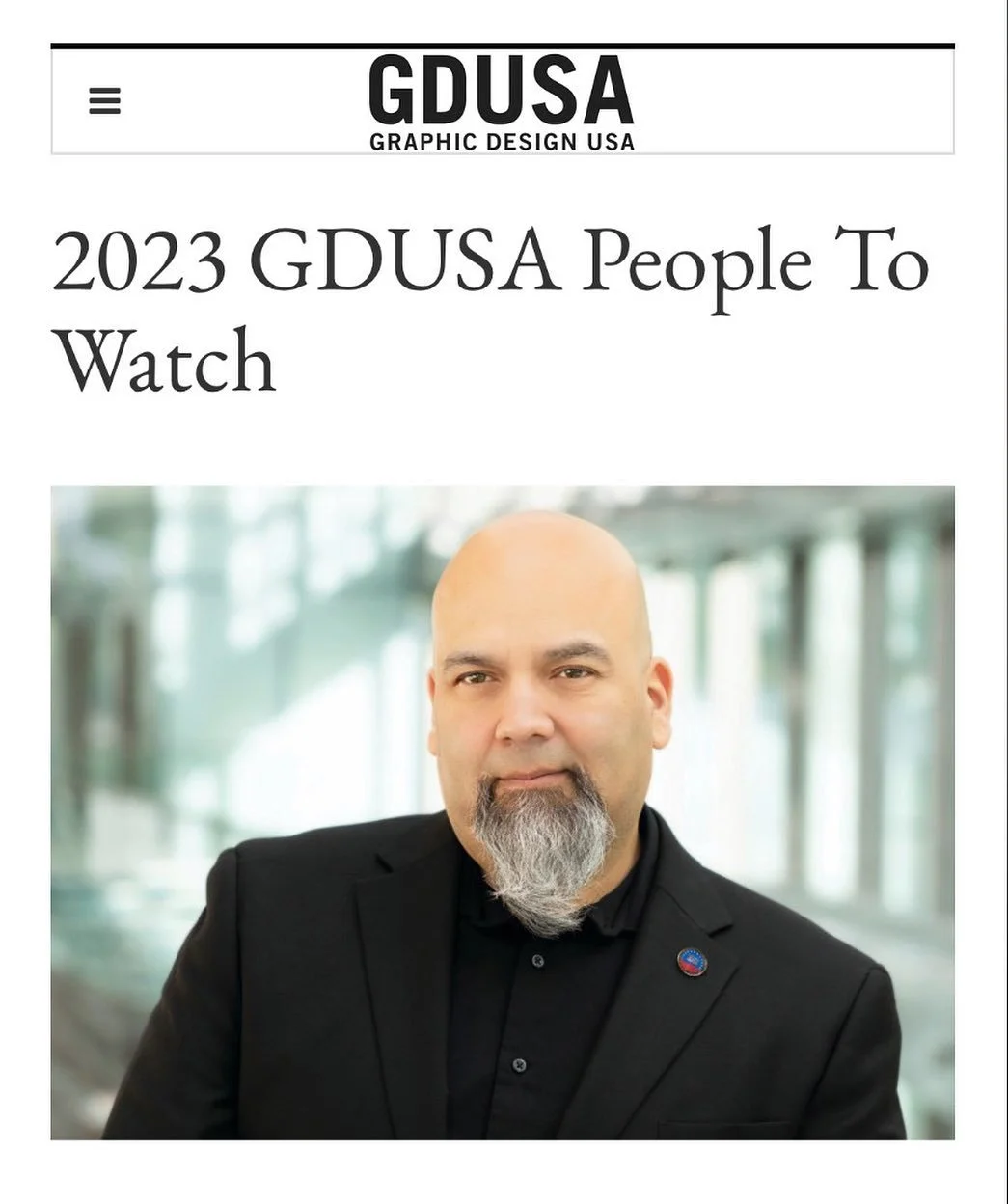 Excited to announce our Principal and Creative Director Jennifer Bernstein is included in the 2023 People to Watch from GDUSA Magazine! Check out the full list and her interview at the link in our bio.
Big congratulations to Jennifer!
#graphicd