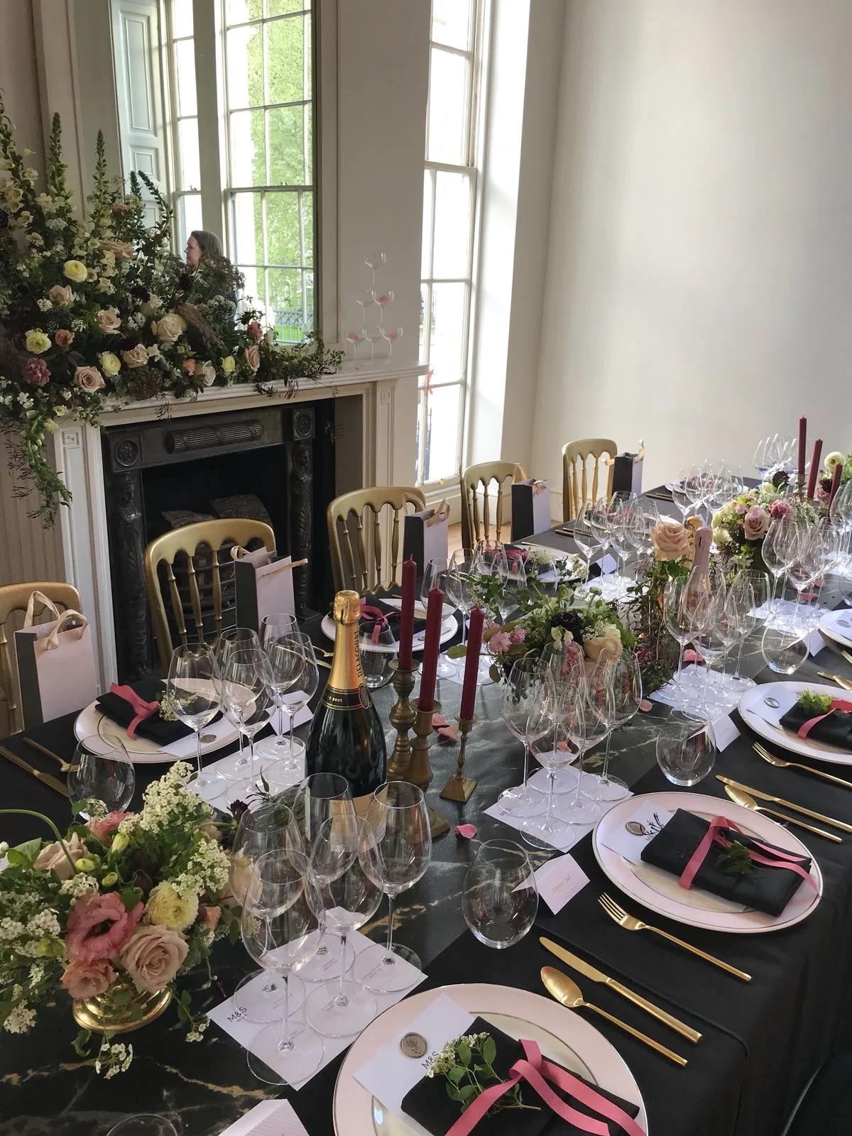 Champagne launch, April 2018 - 33 Fitzroy Square - M & S